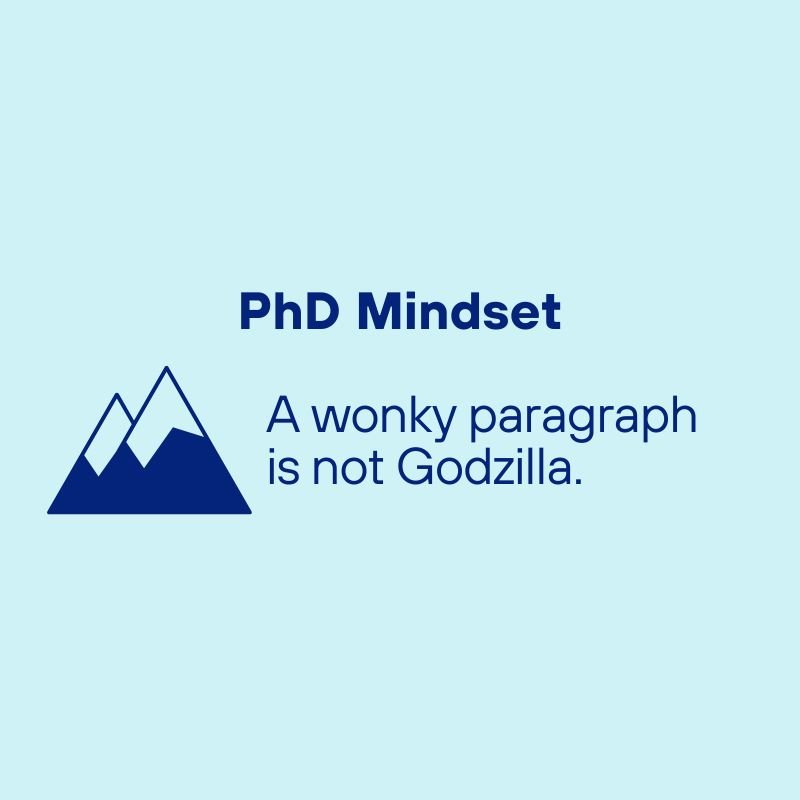 Feeling overwhelmed by your PhD? Your problem might be smaller than it feels