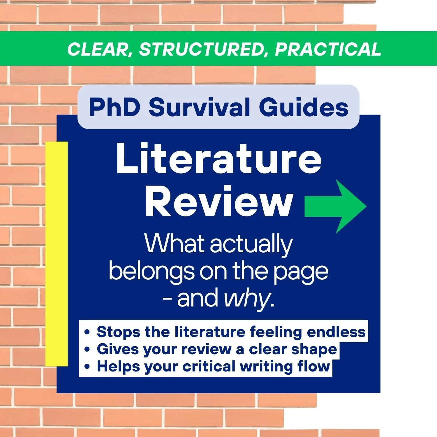 Literature Review PhD Survival Guide