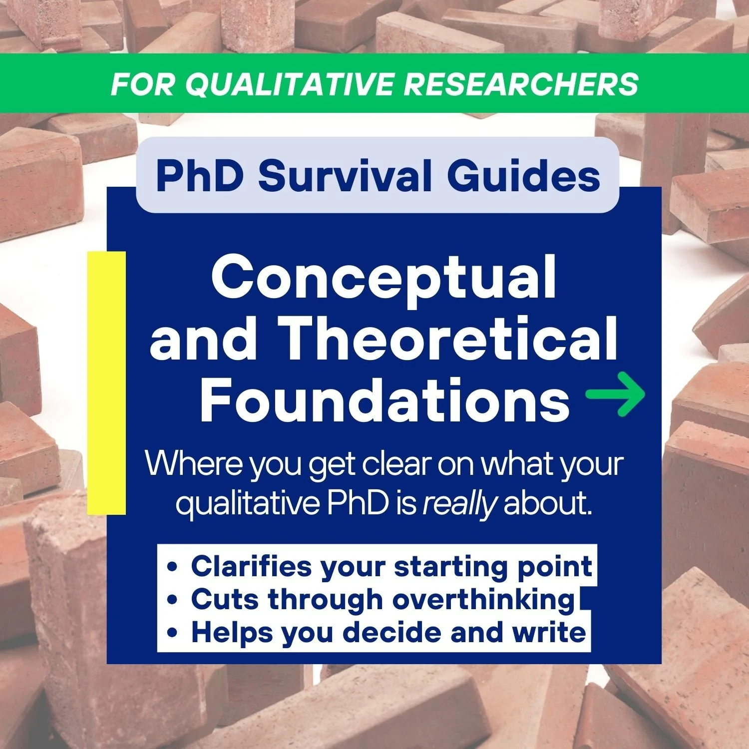 Conceptual and Theoretical Foundations PhD Survival Guide