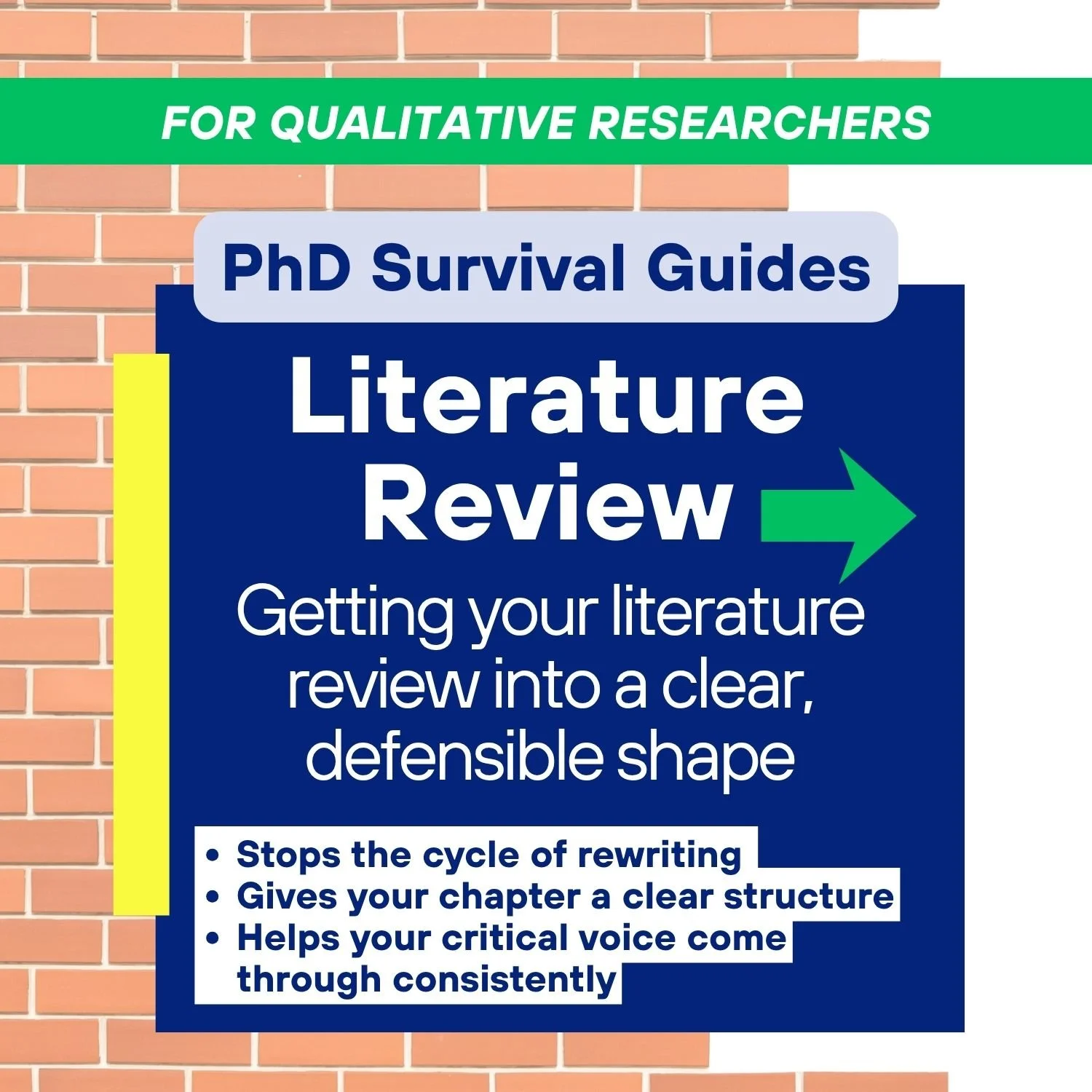 Literature Review PhD Survival Guide