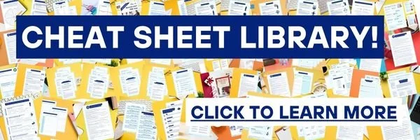 Cheat Sheet Library - images of resources