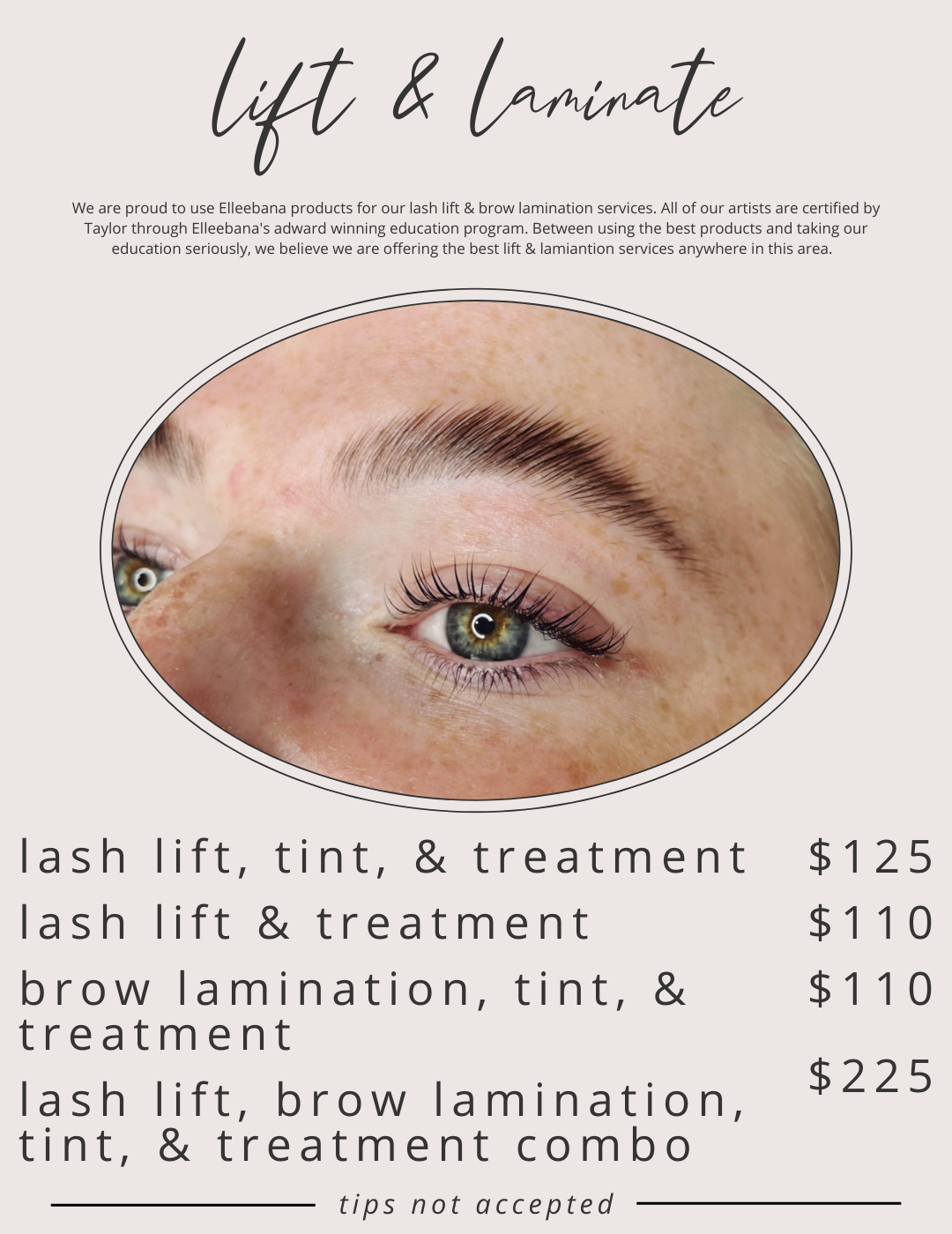 Remedy Lash Co Lash Lift & Brow Lamination // Elleebana