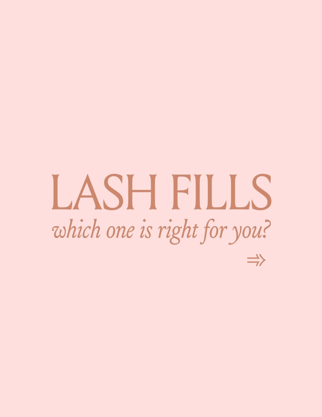 If you've ever been unsure which fill to book, this is the post for you!! Booking the correct fill is the best way to ensure your lashes are always looking their best 🤍
