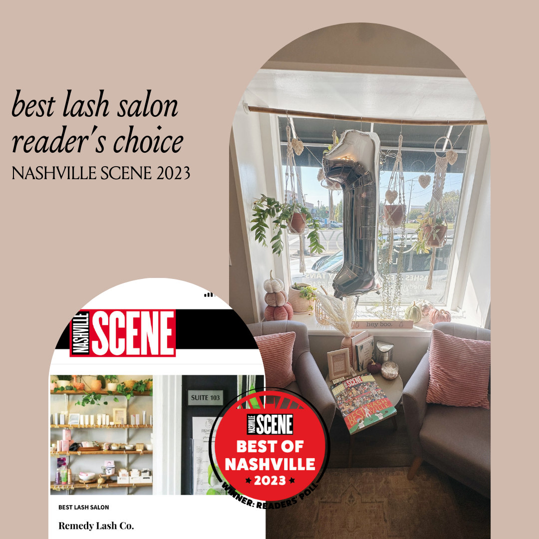 Voted Nashville's best lash salon 2023