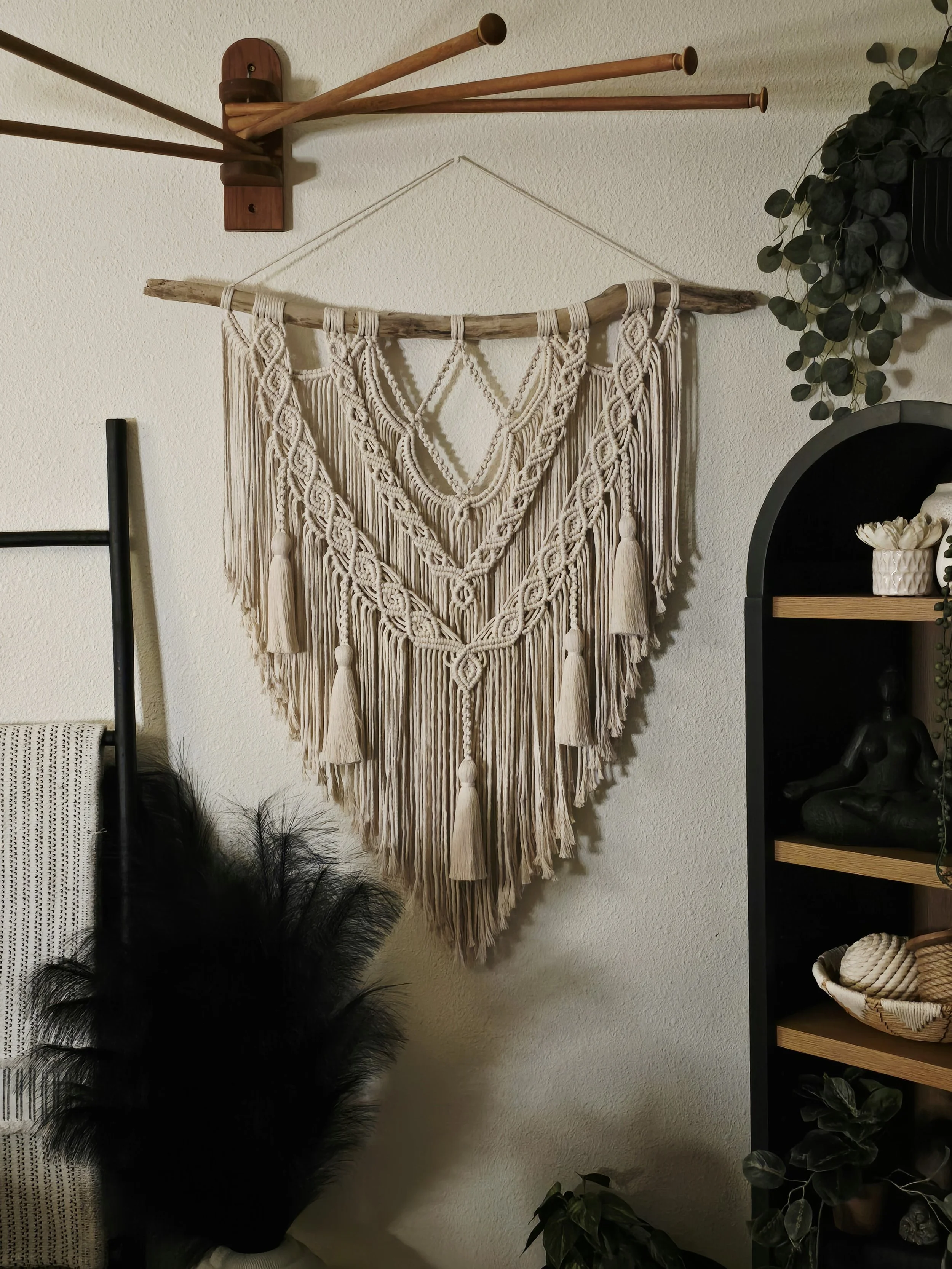All In | Tiered Tassel Wall Hanging