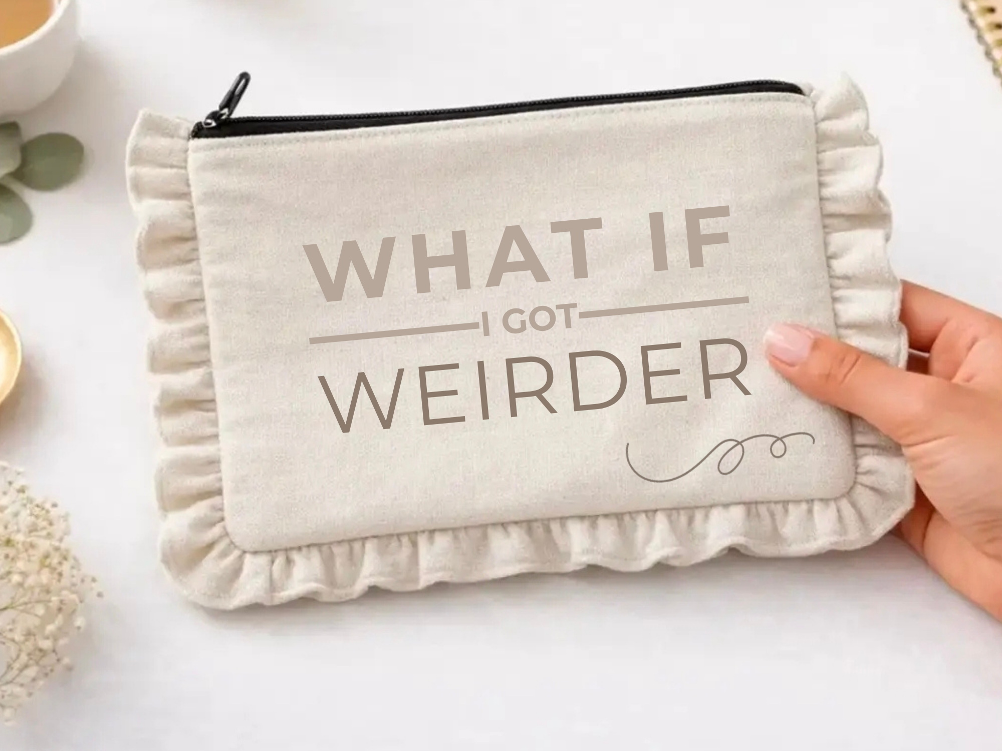Custom Design Zippered Pouch