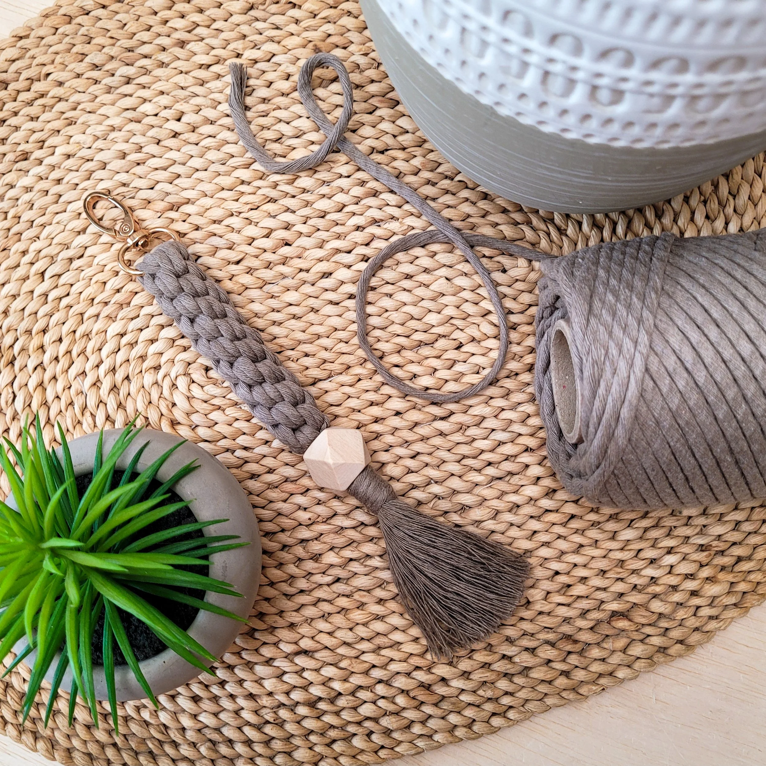 Little Knotty — Crown Knot Key Chain