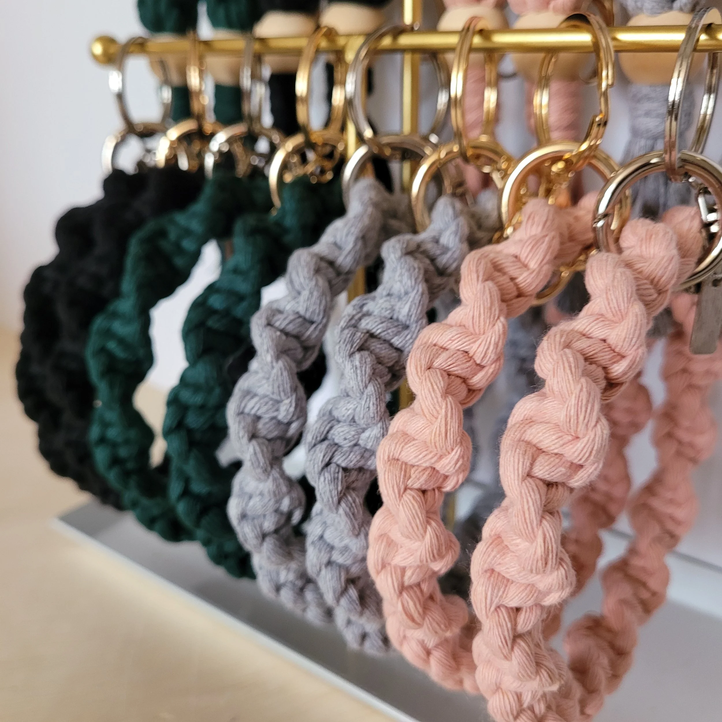 Little Knotty — Twisted Circle Wristlet