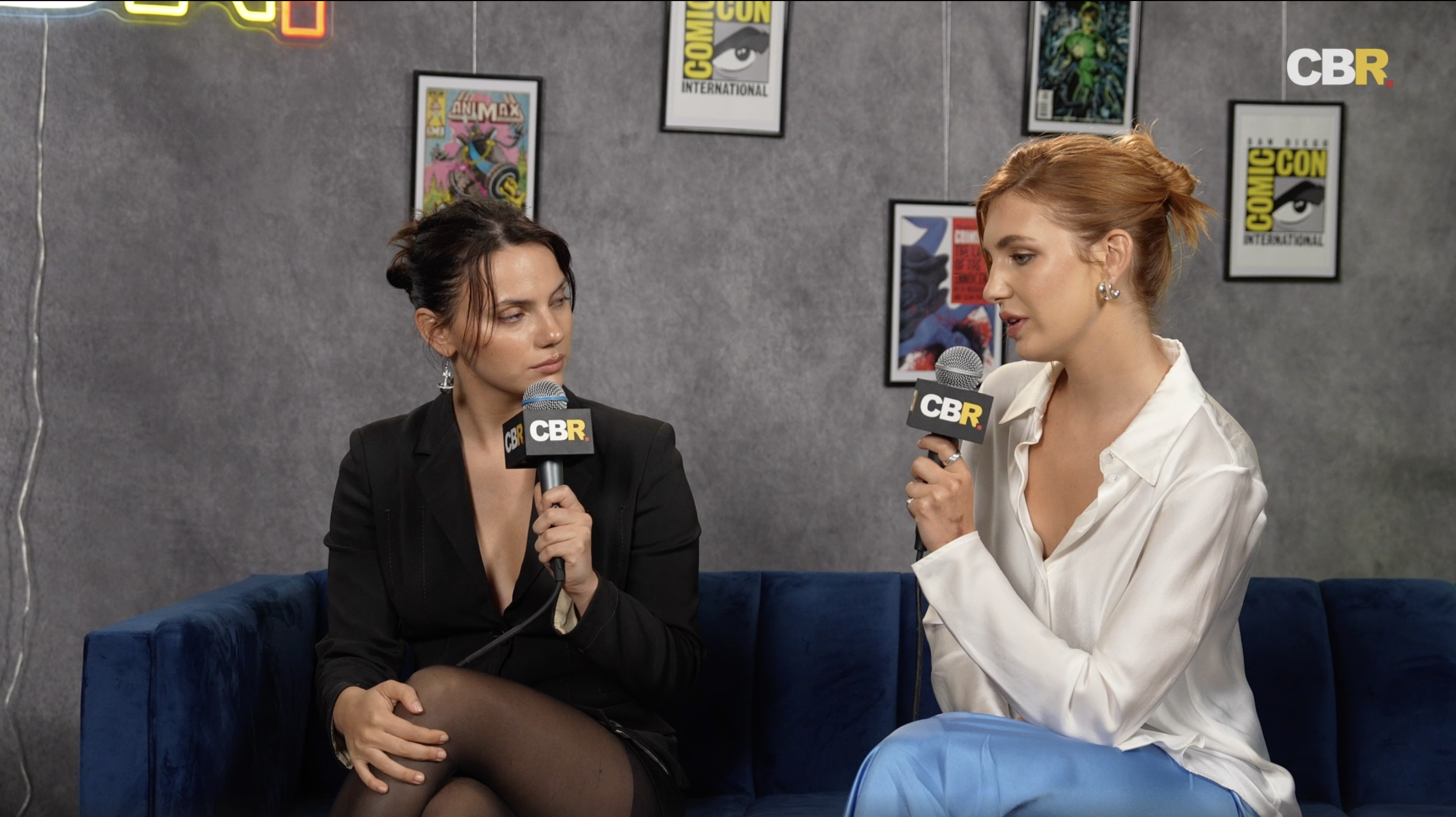 Whistle Stars Dafne Keen & Sophie Nélisse Talk Twists, Tension, and Unexpected Bonds | SDCC 2025