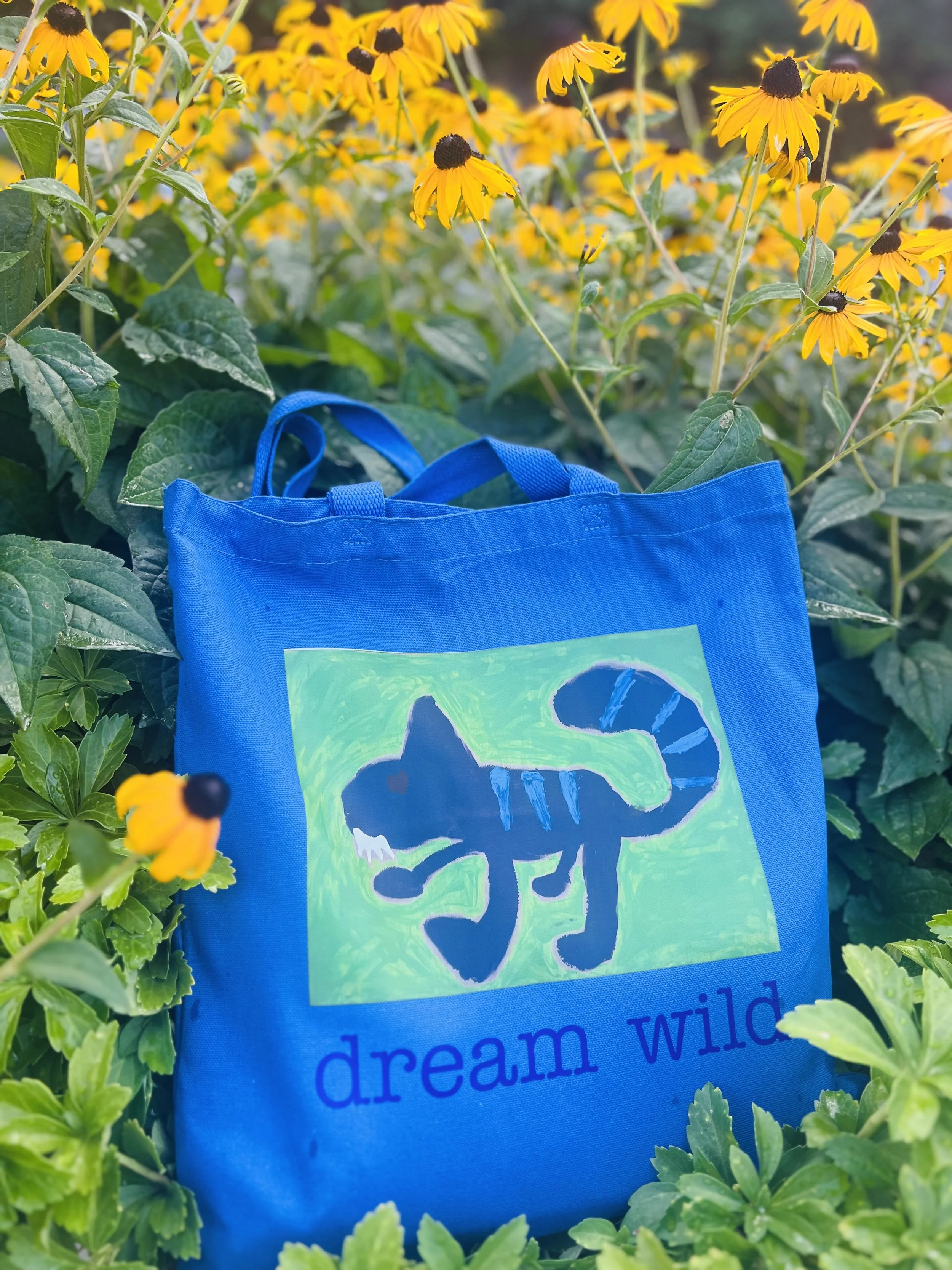 Dream Wild cotton tote