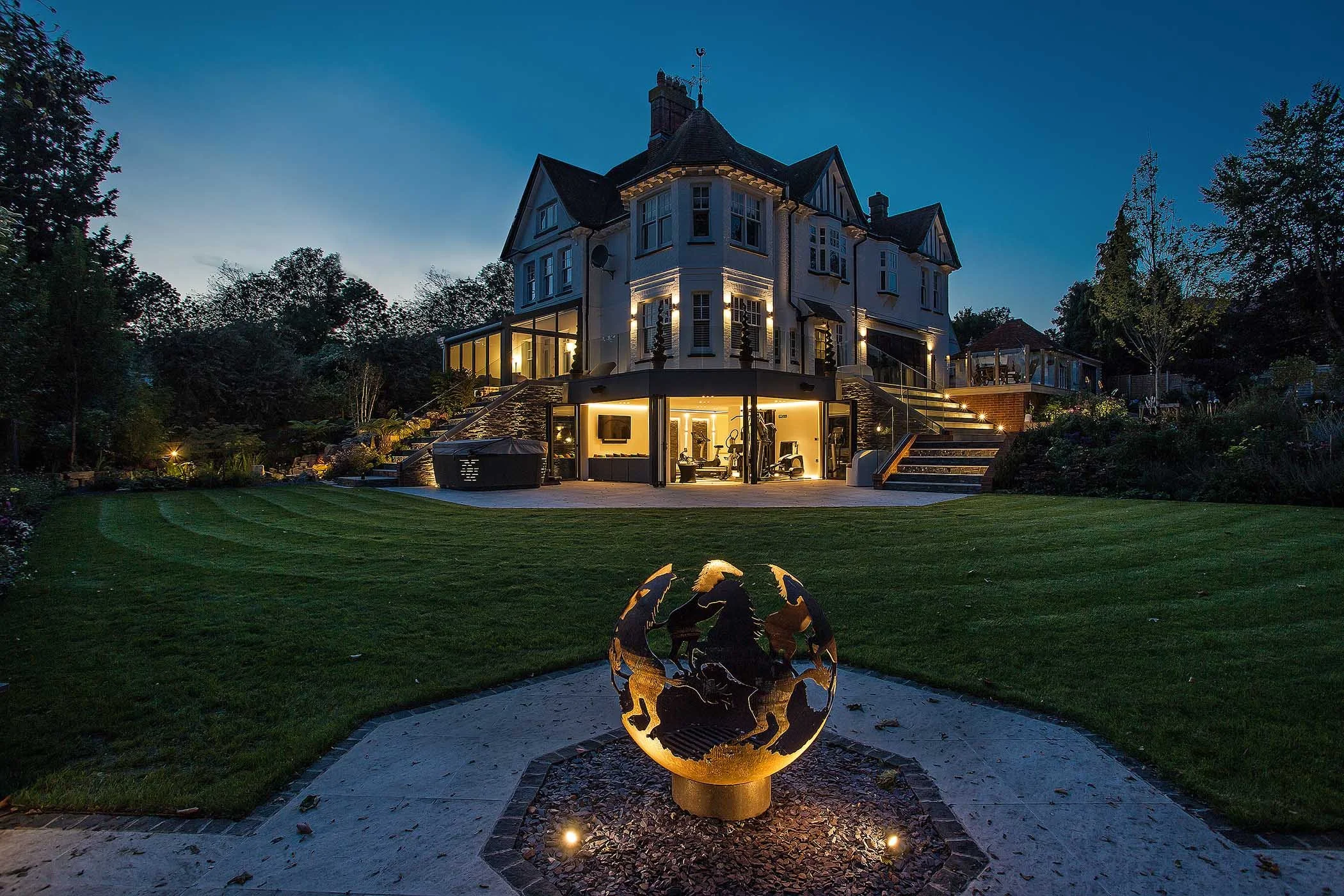 Dusk House Photography Hampshire Surrey