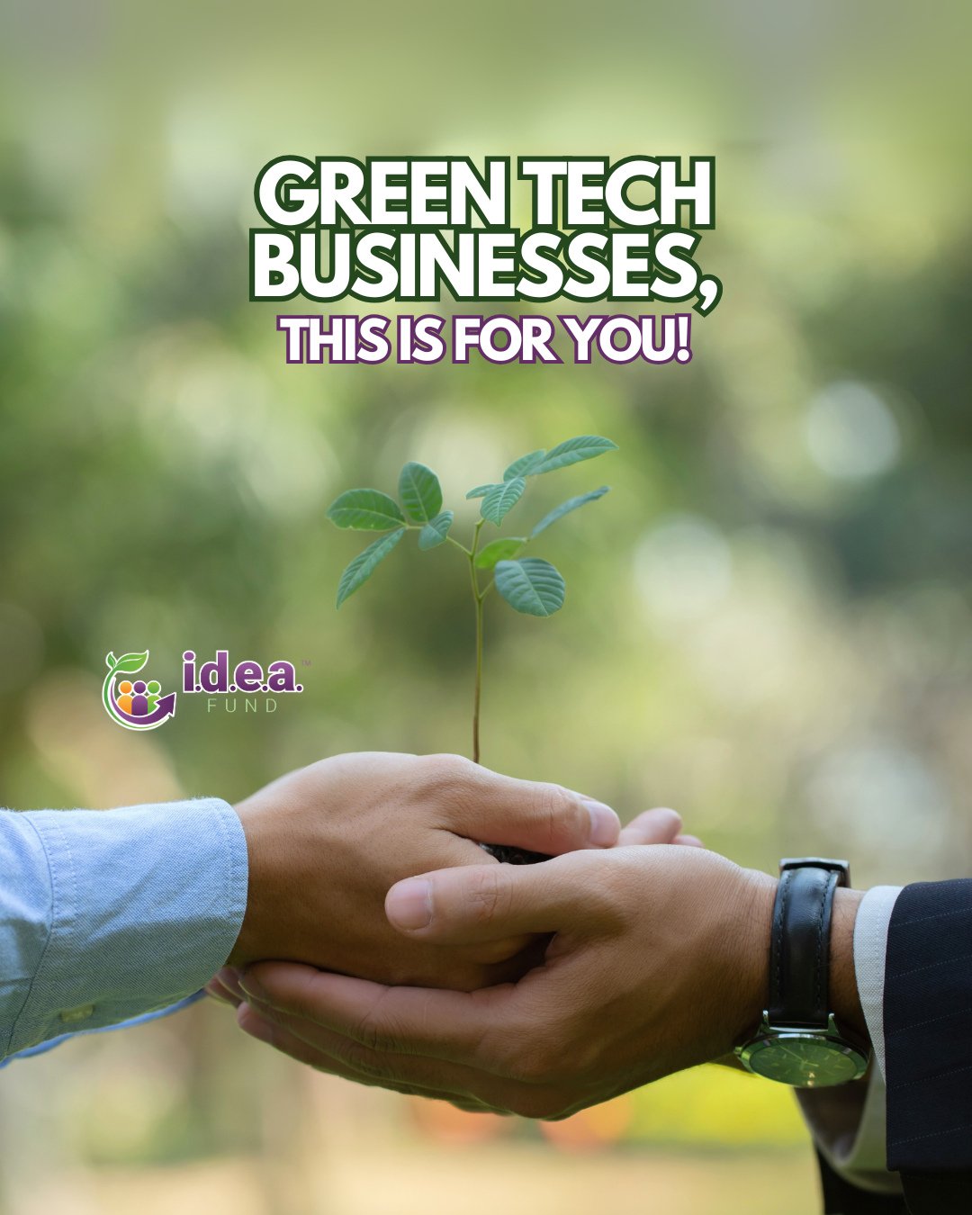 Are you developing a green product, service, or technology that reduces environmental impact?⁠
⁠
The i.d.e.a. Fund is now accepting applications for Cohort 4.Through this program, eligible businesses can access:⁠
- Up to $20,000 in matching, non-repa