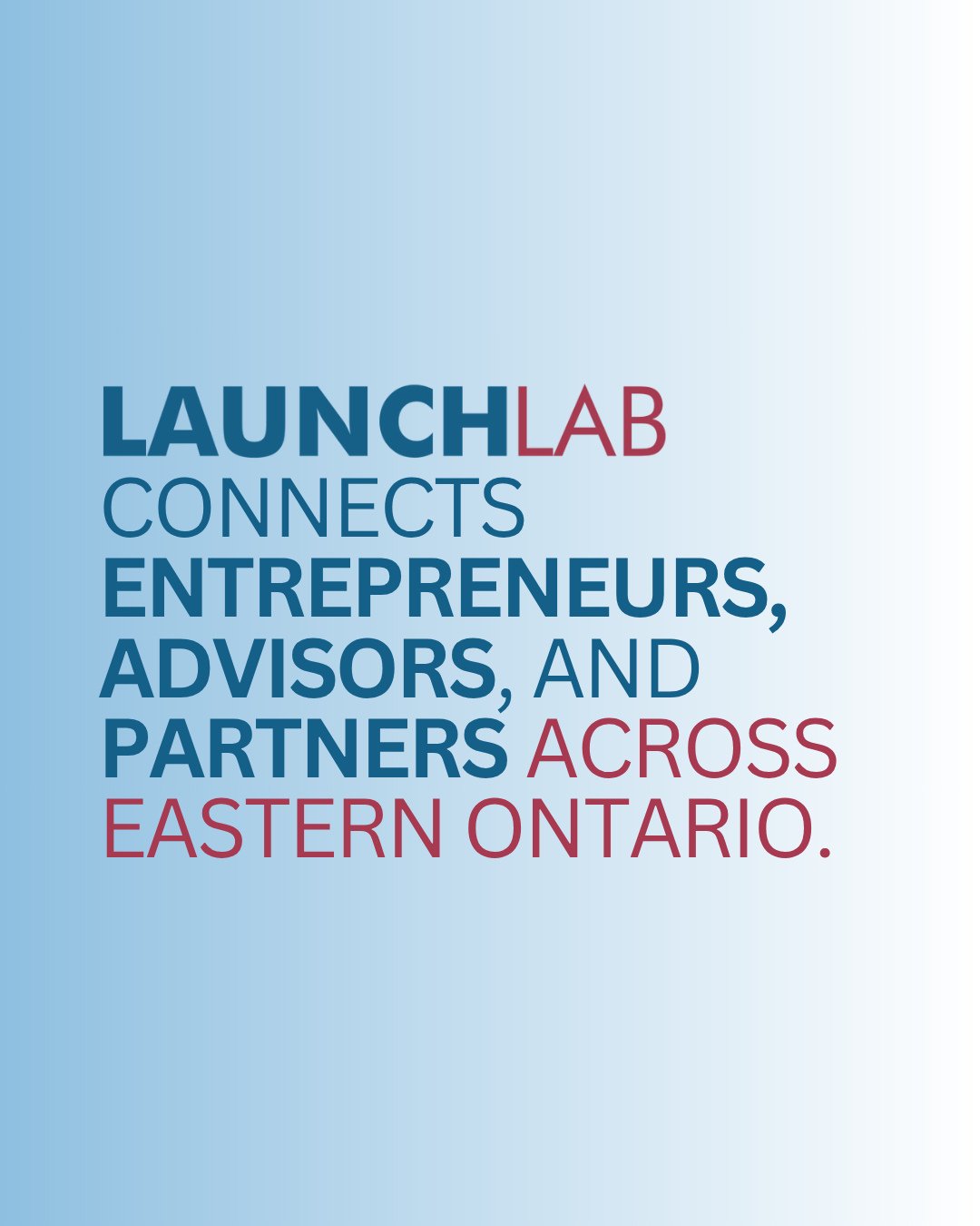 At Launch Lab, we believe in connection: entrepreneurs helping entrepreneurs, advisors guiding founders, and partners driving regional growth. Because when one business grows, we all do.⁠
⁠
#Entrepreneurship #BusinessGrowth #StartupSupport #Innovatio