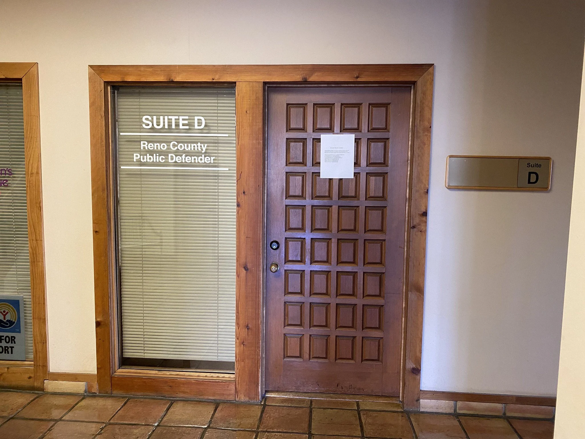 Reno County Public Defender Office Attorney and Staff Directory — Kansas State Board of