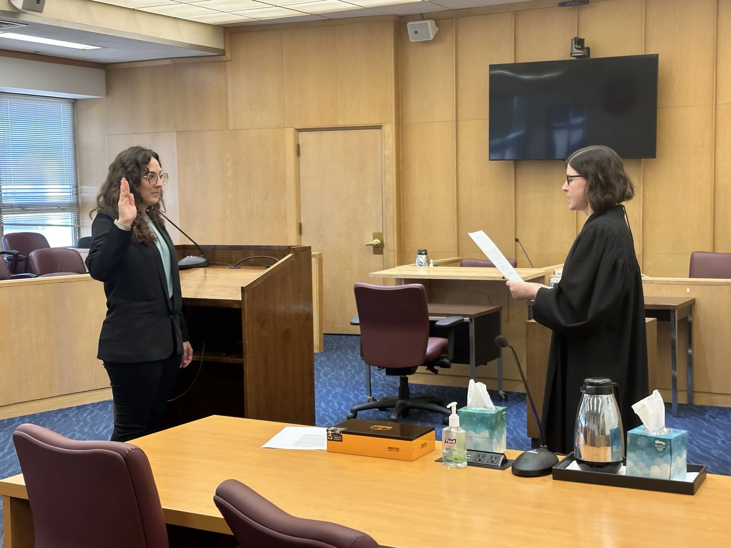 Congrats Jackie Hanzok, New Public Defender