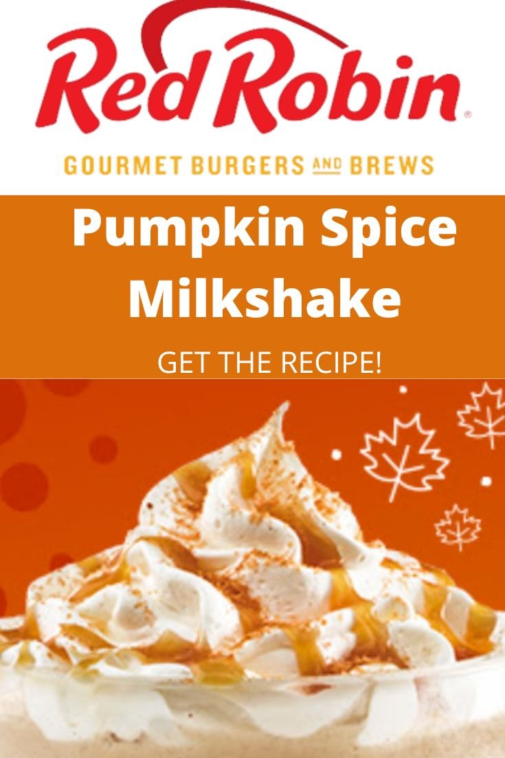 Red Pumpkin Spice Milkshake Copycat Recipe — SavingsMania