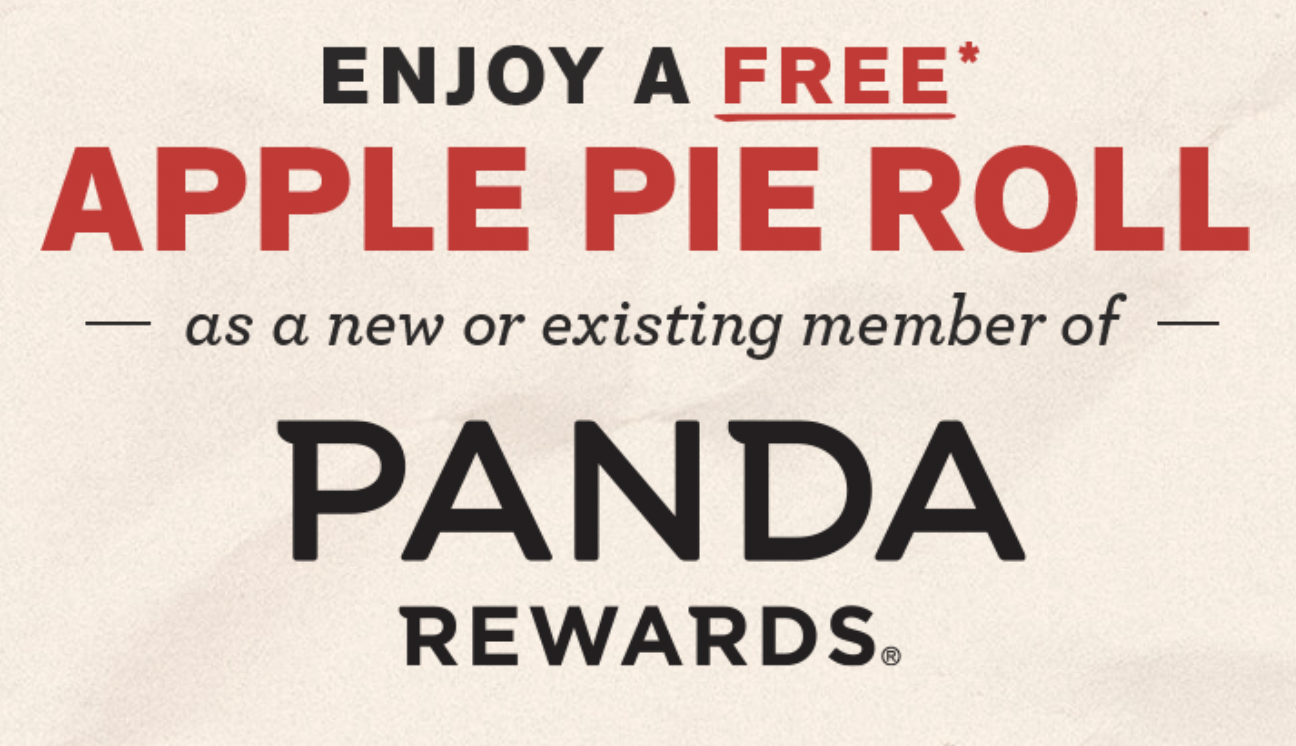 Free Panda Express Apple Pie Roll — SavingsMania