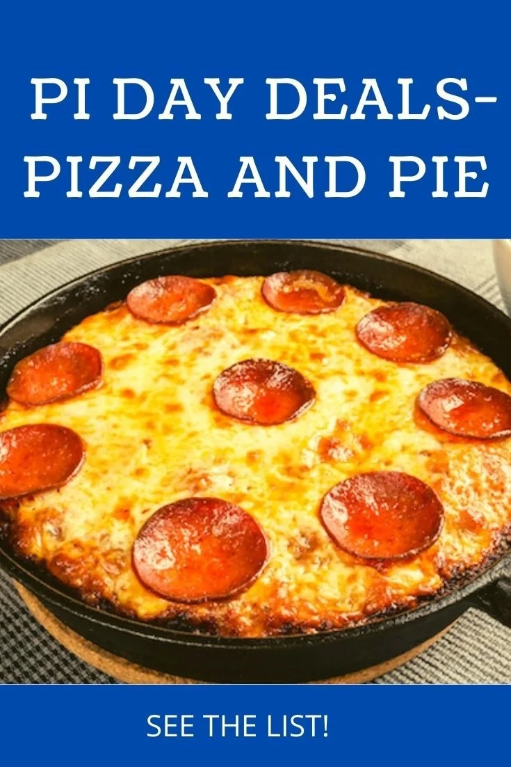 Pi Day Deals Pizza and Pie 2023 — SavingsMania