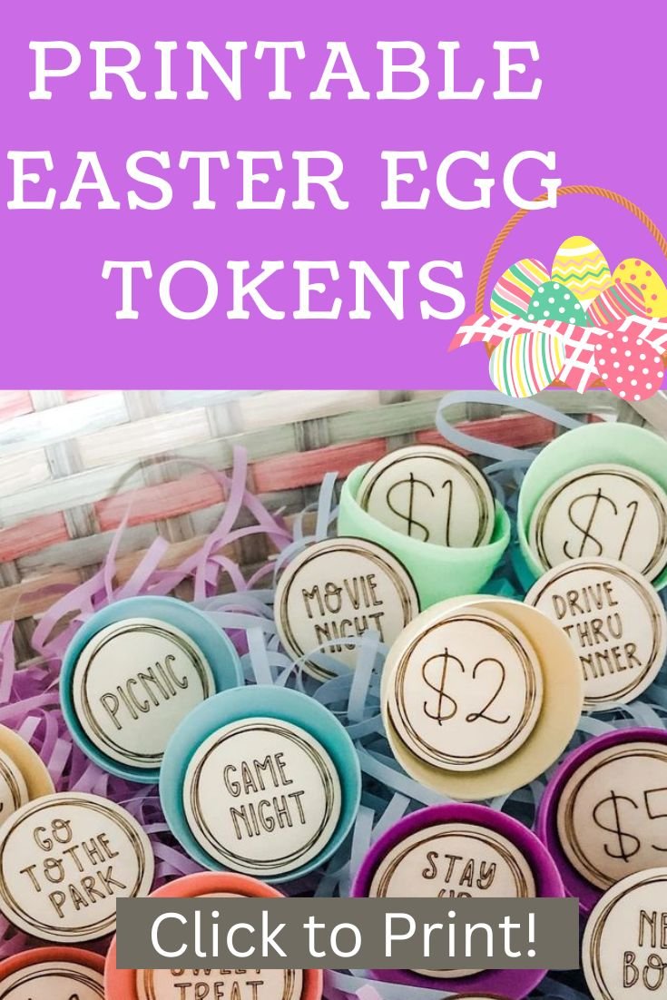 Printable Easter Egg Tokens — SavingsMania