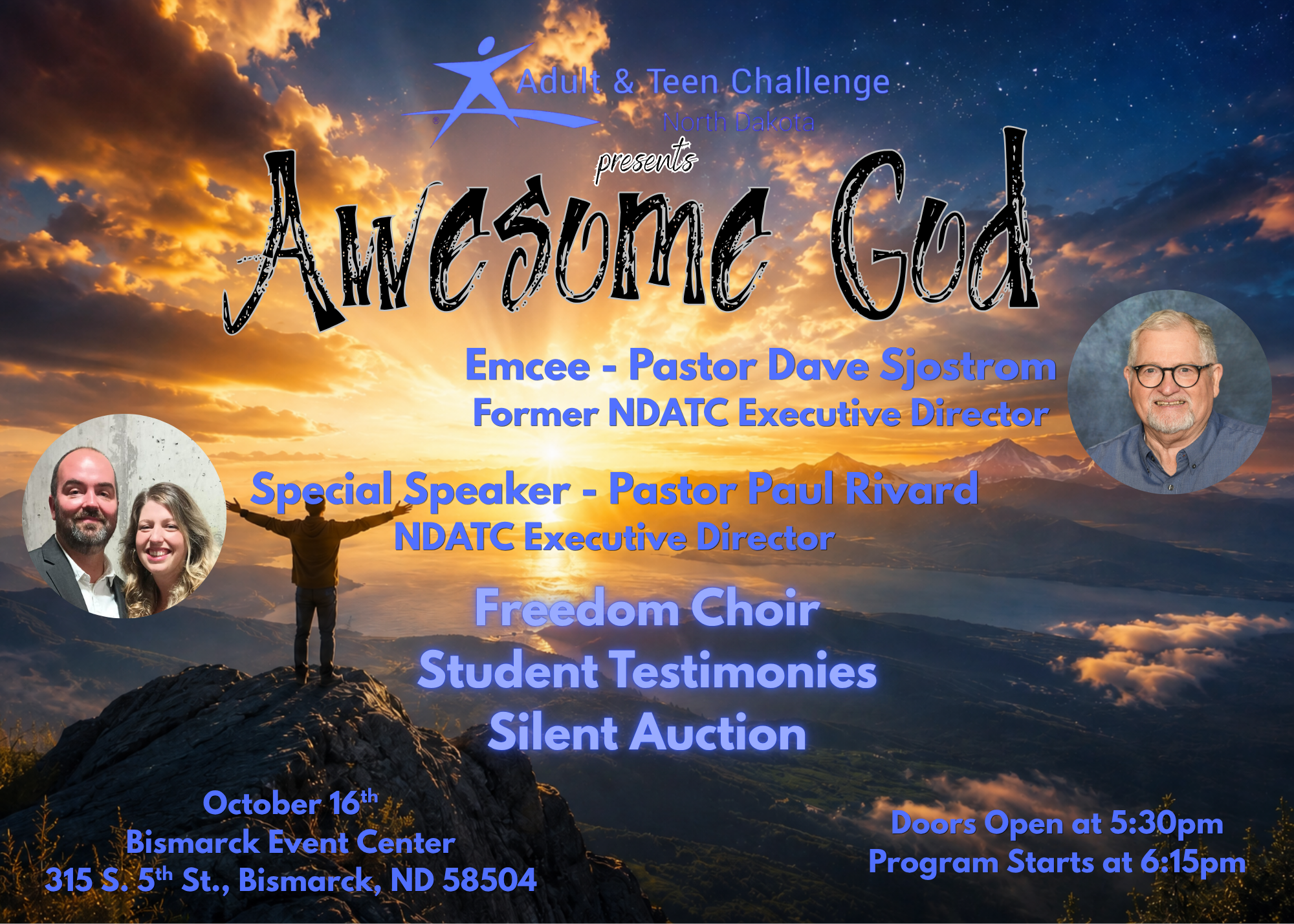 "Awesome God" Bismarck Gala