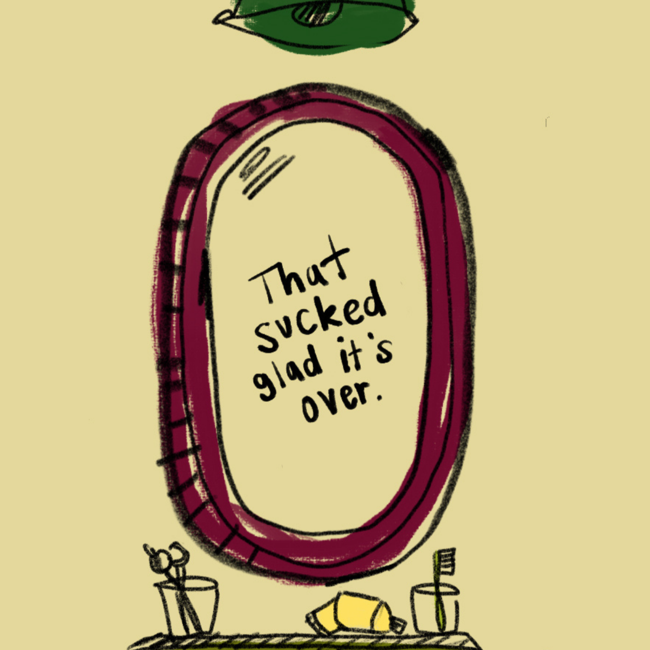 Glad It's Over Wallpaper