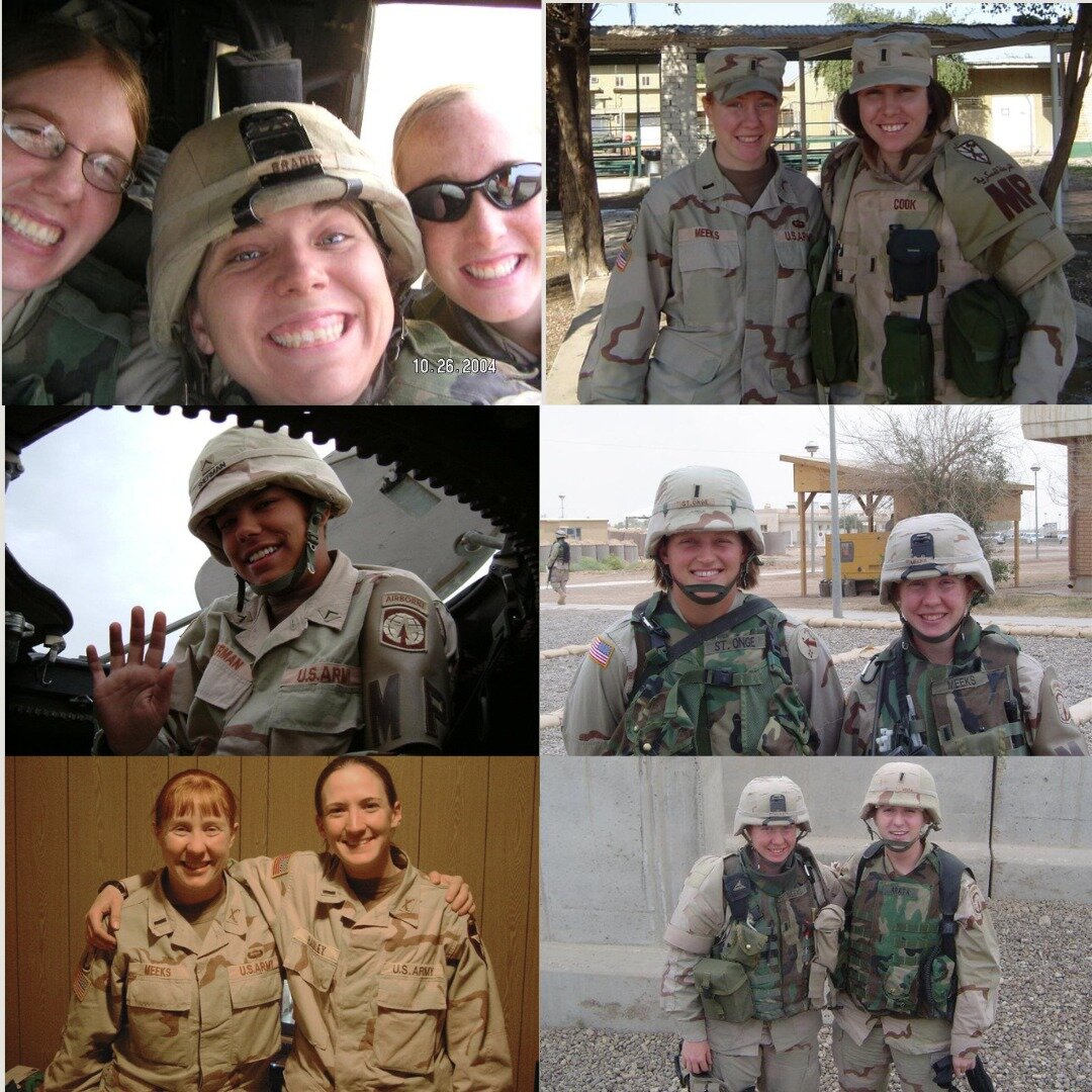 Remembering Iraq - 20 years later - International Women's Day Edition 
Today I highlight for you some of my sisters-in-arms from my time in Iraq in 2004. I had amazing women in my platoon, company, and across the Army - these pictures represent just 