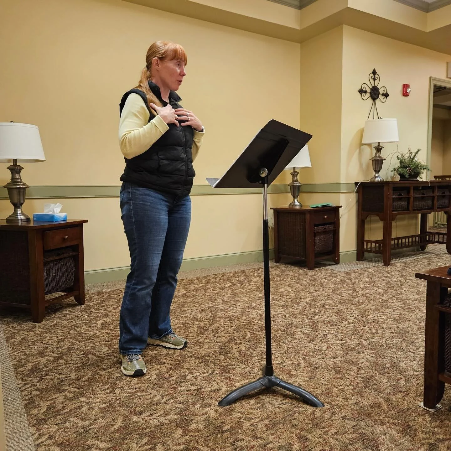 We are kicking off spring break today, but last weekend I had the great opportunity as lead speaker for the Leading Women retreat by Officers Christian Fellowship (OCF) at White Sulfur Springs (WSS). It was an excellent time of fellowship, and I real