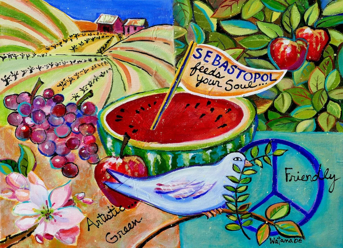Sebastopol Soul Placemat - Carole Watanabe (Copy)