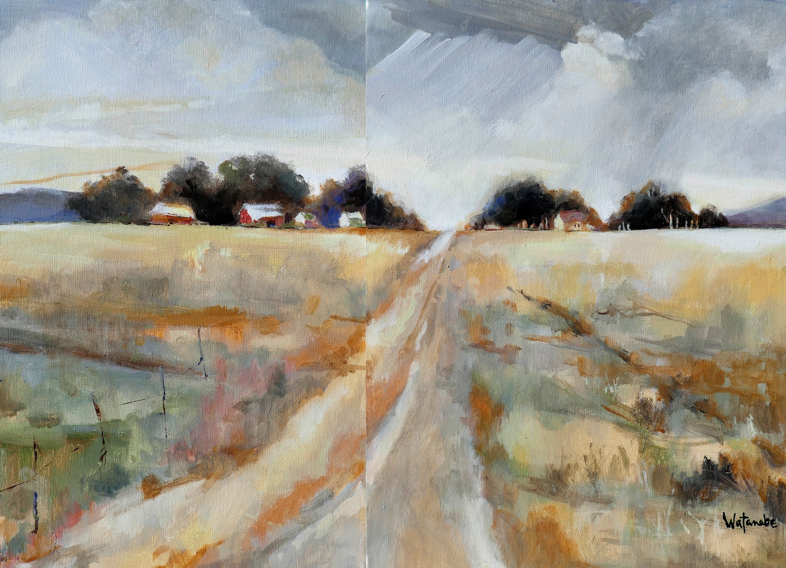 Welcoming the Rain Placemat - Carole Watanabe