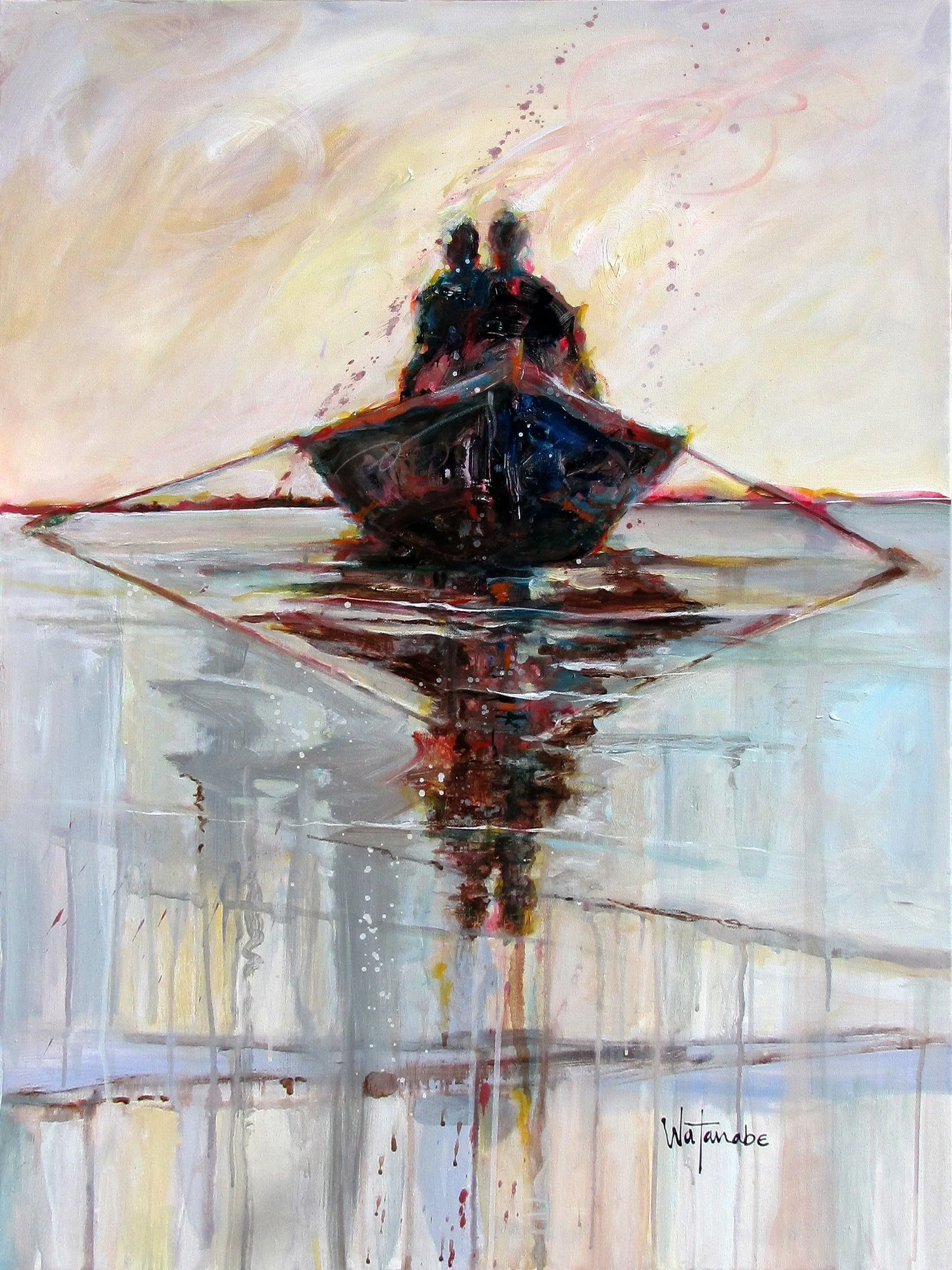 Gliding Safely Home - Carole Rae Watanabe
