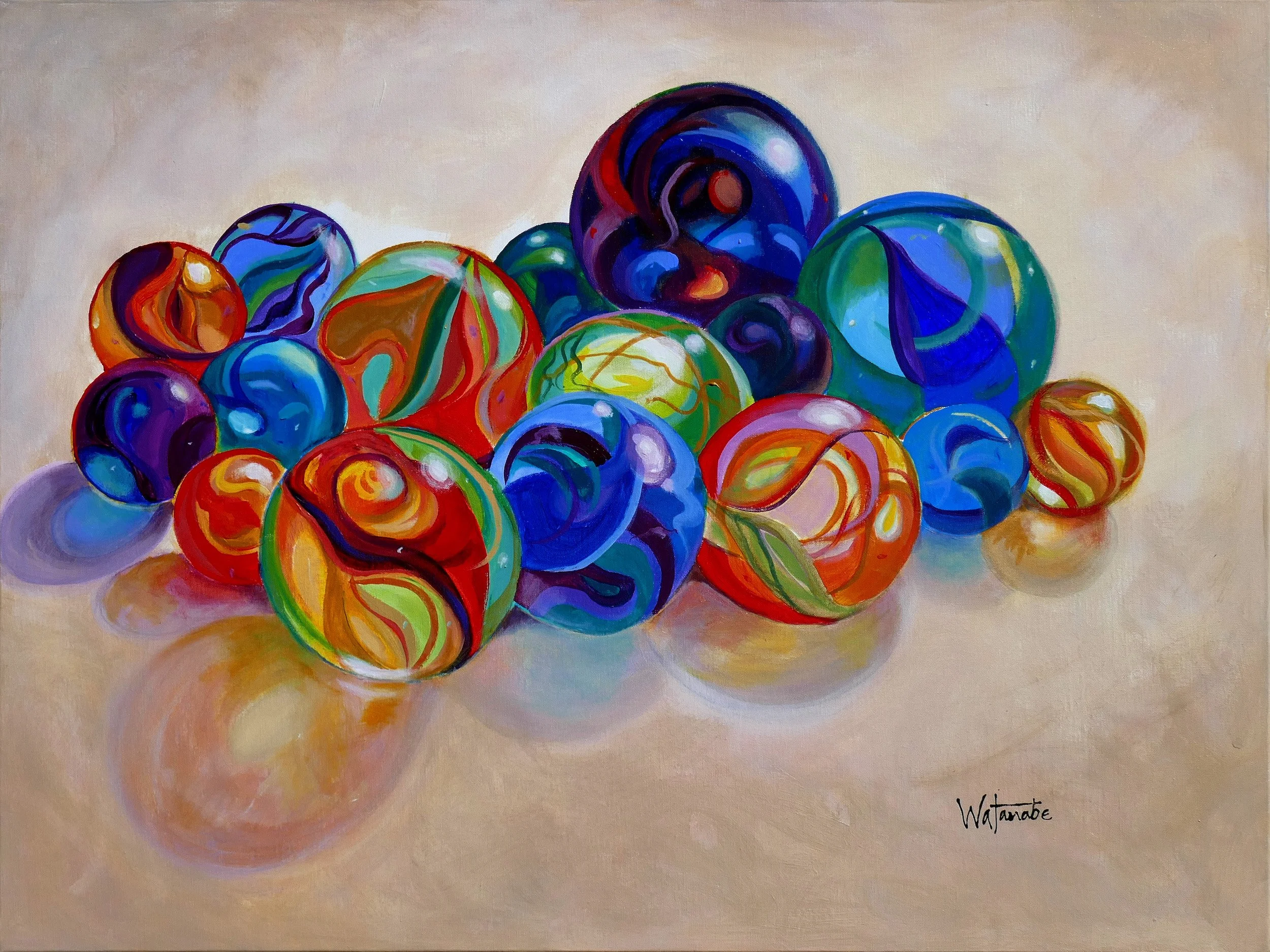 3268 Collecting My Marbles 30x40 web.jpg