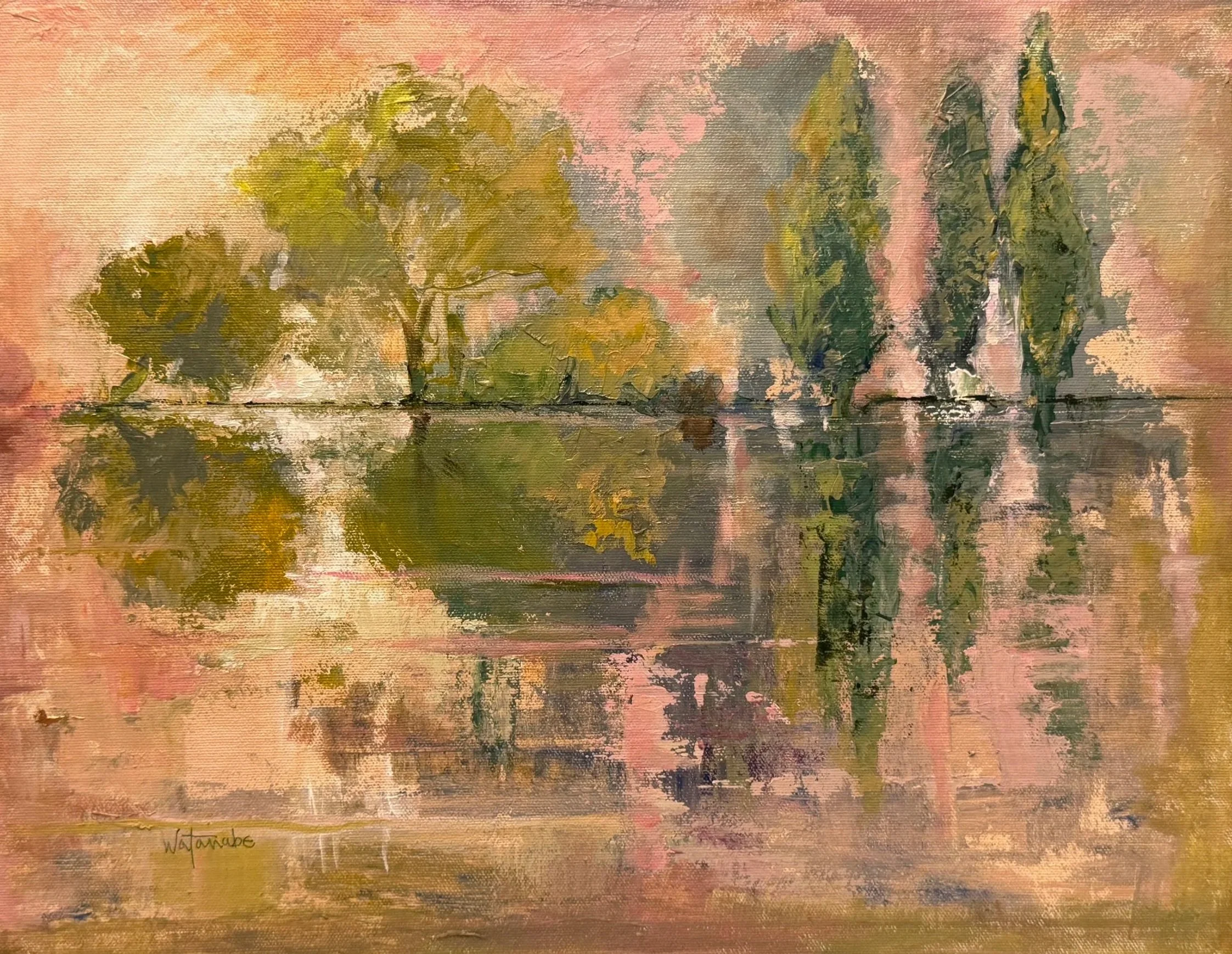 Pond Paradise at Cha La Vie, 16x20, $300