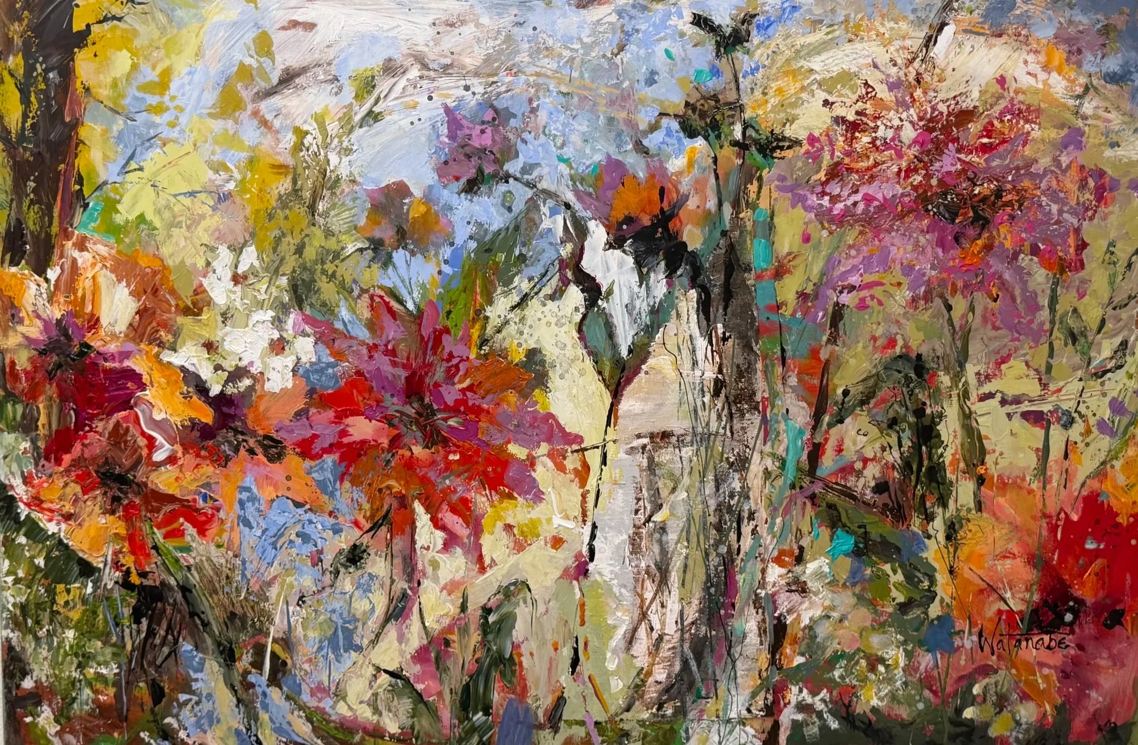 Returning Light, 40x30, $1400
