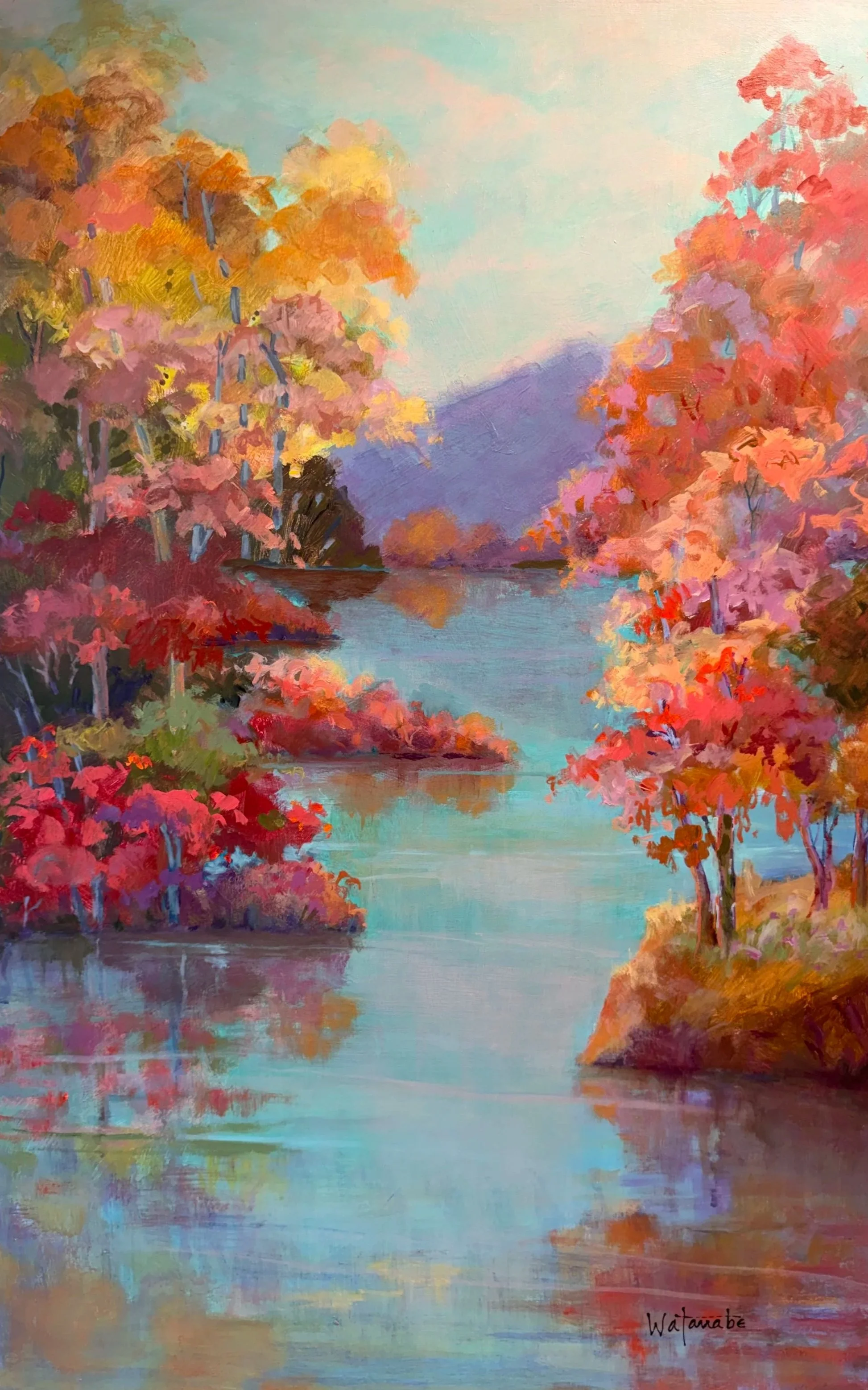 Lake Peaceful, 30x24, $900