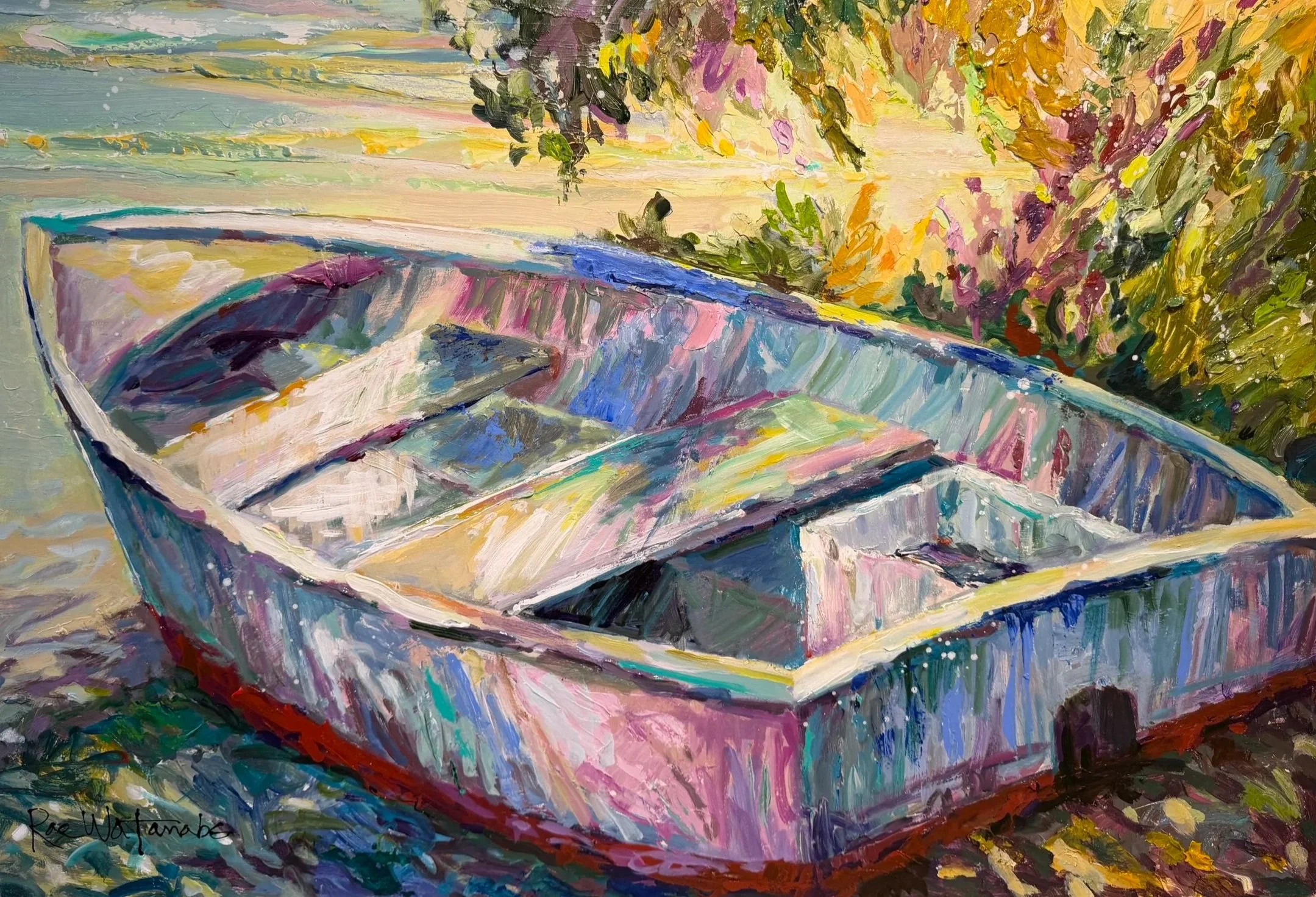 Row Row Row Your Boat, 24x36, $1400