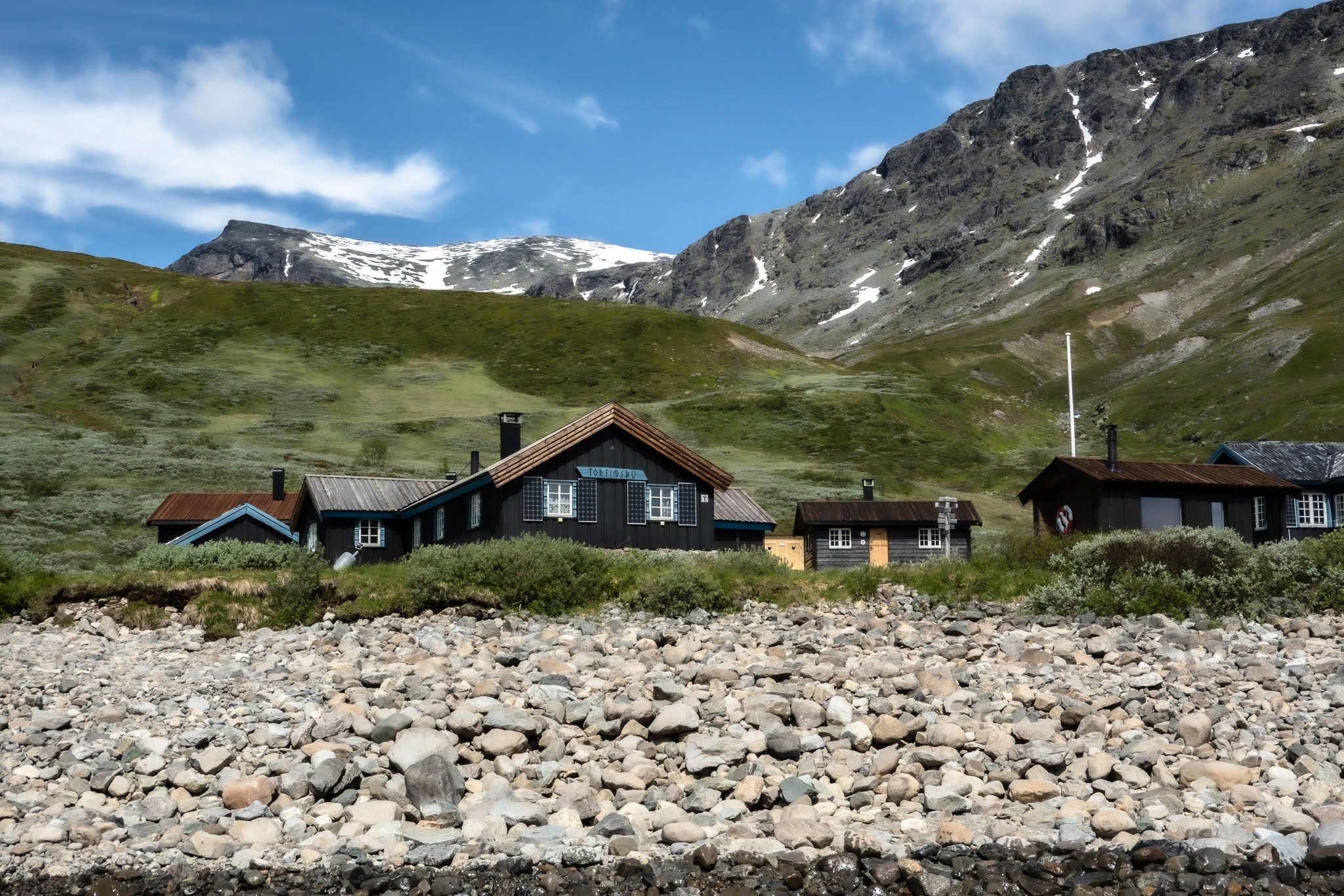 Norwegian mountain hut