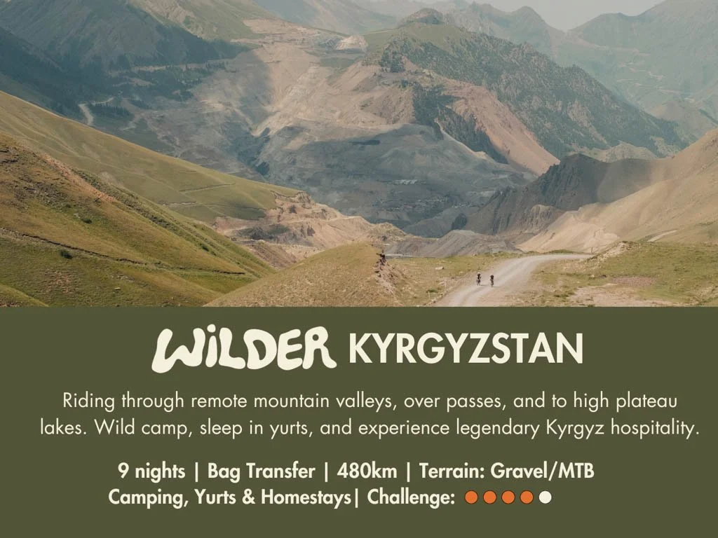 Kyrgyzstan WILDER Bikepacking — Sisters in the Wild