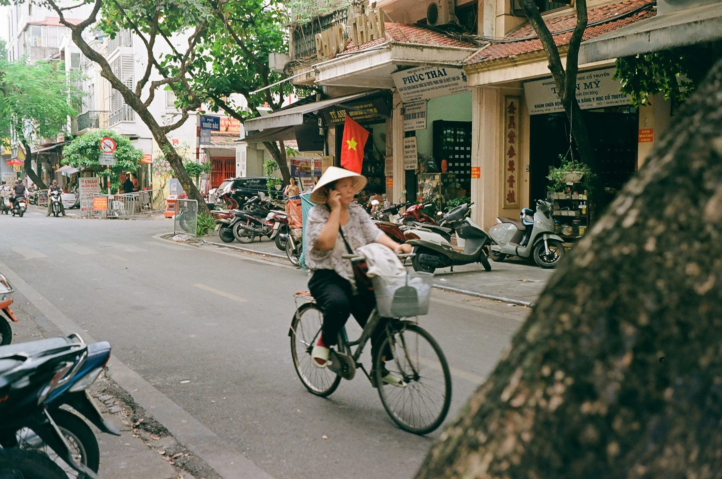 Bike on streets of Vietnam