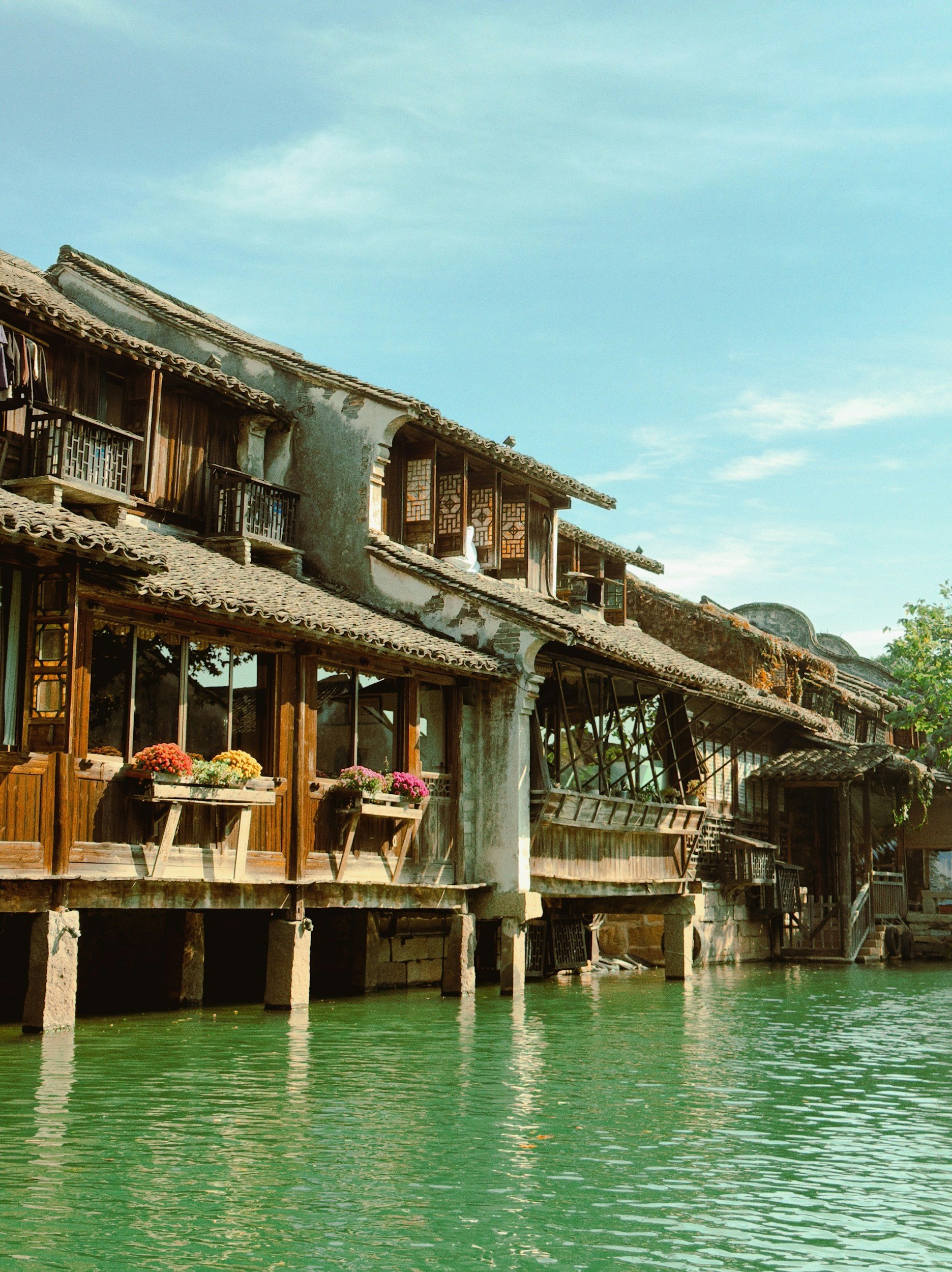 Vietnam stilt house