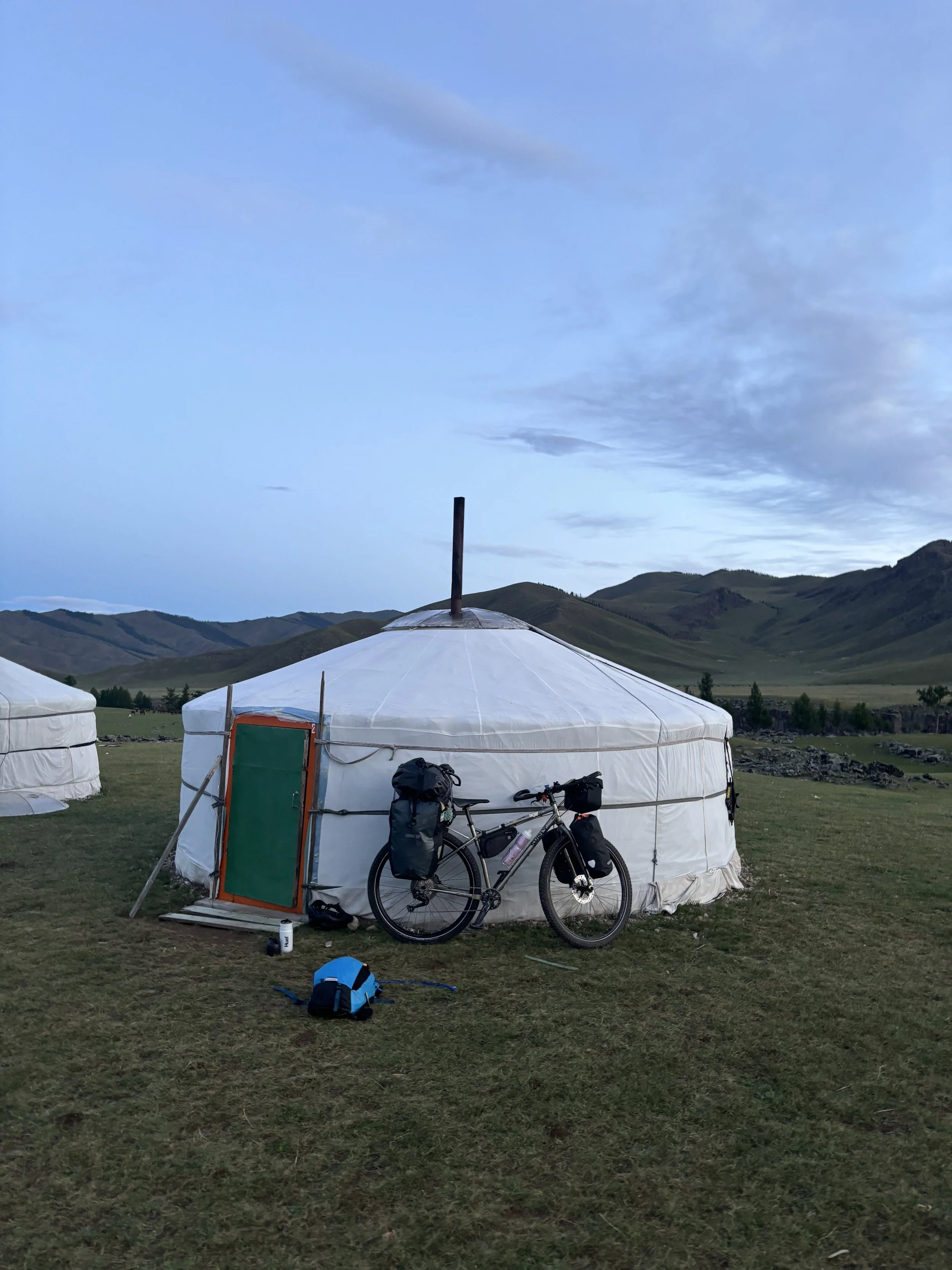 Traditional ger in Mongolia
