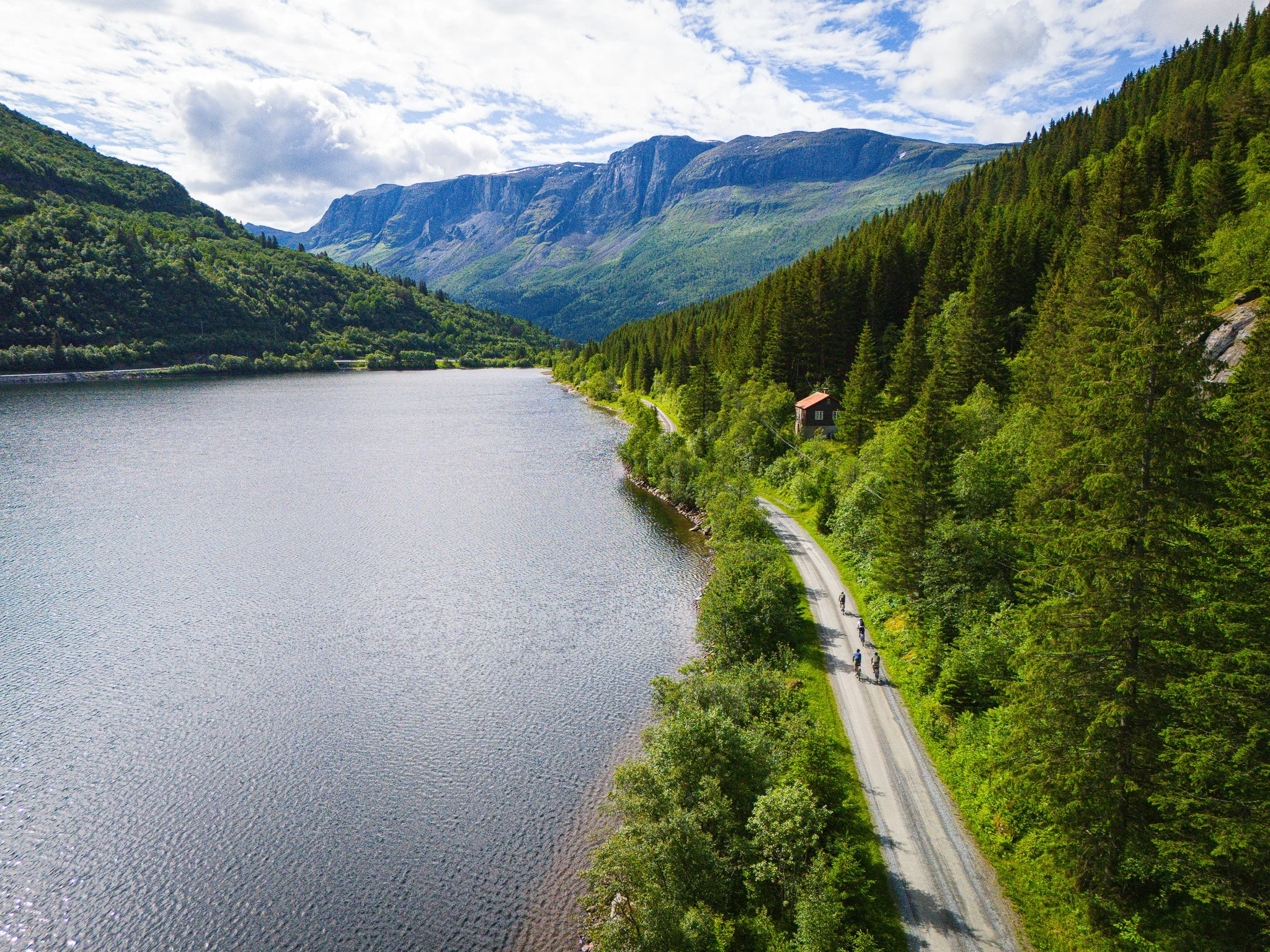 Riding the fjords of Norway