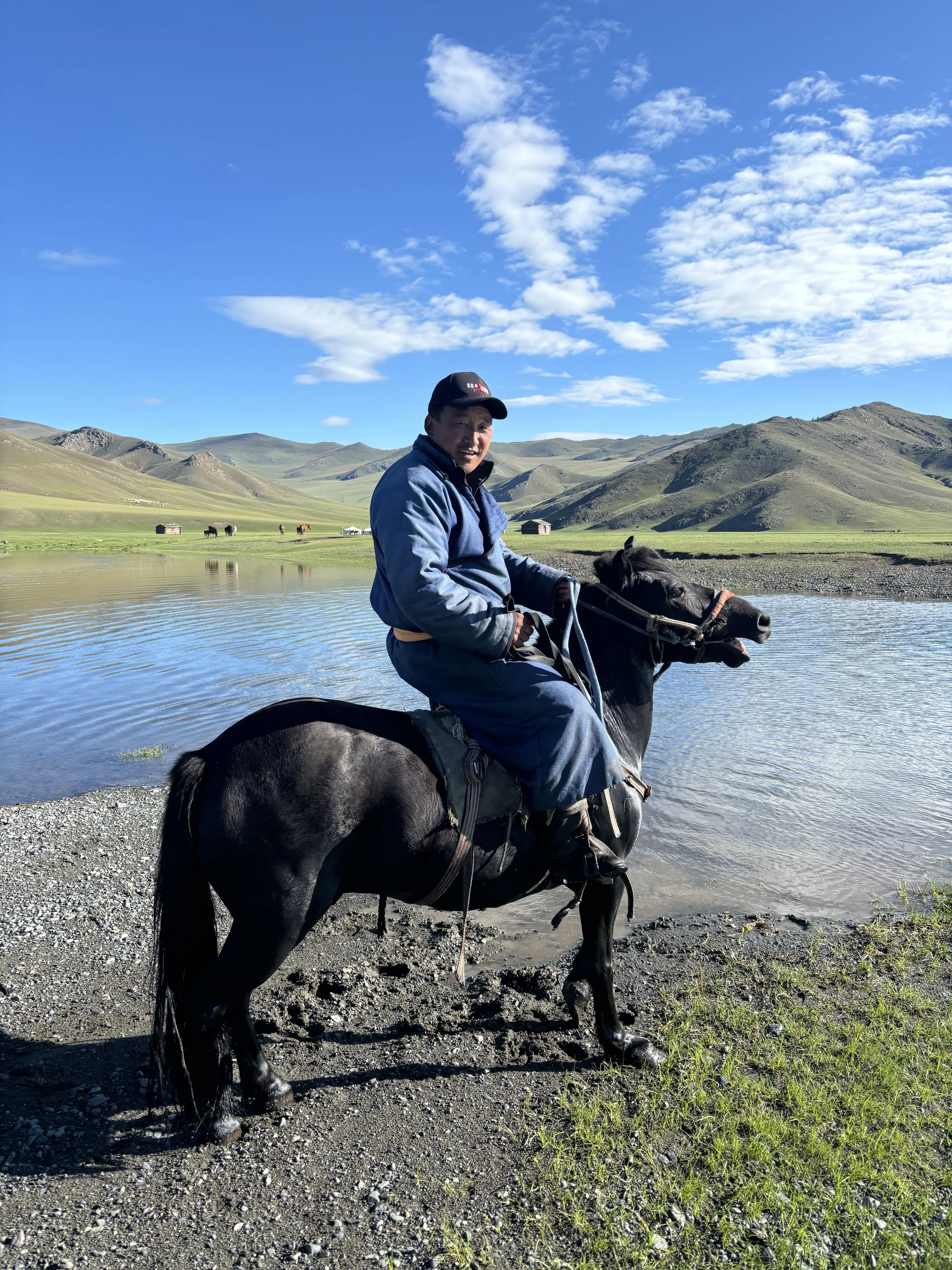 Horseman in Mongolia