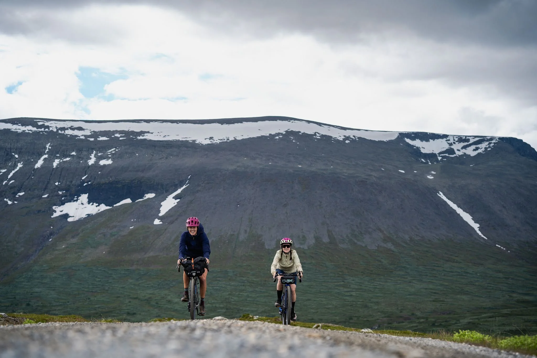 Gravel riding mountains of Norway