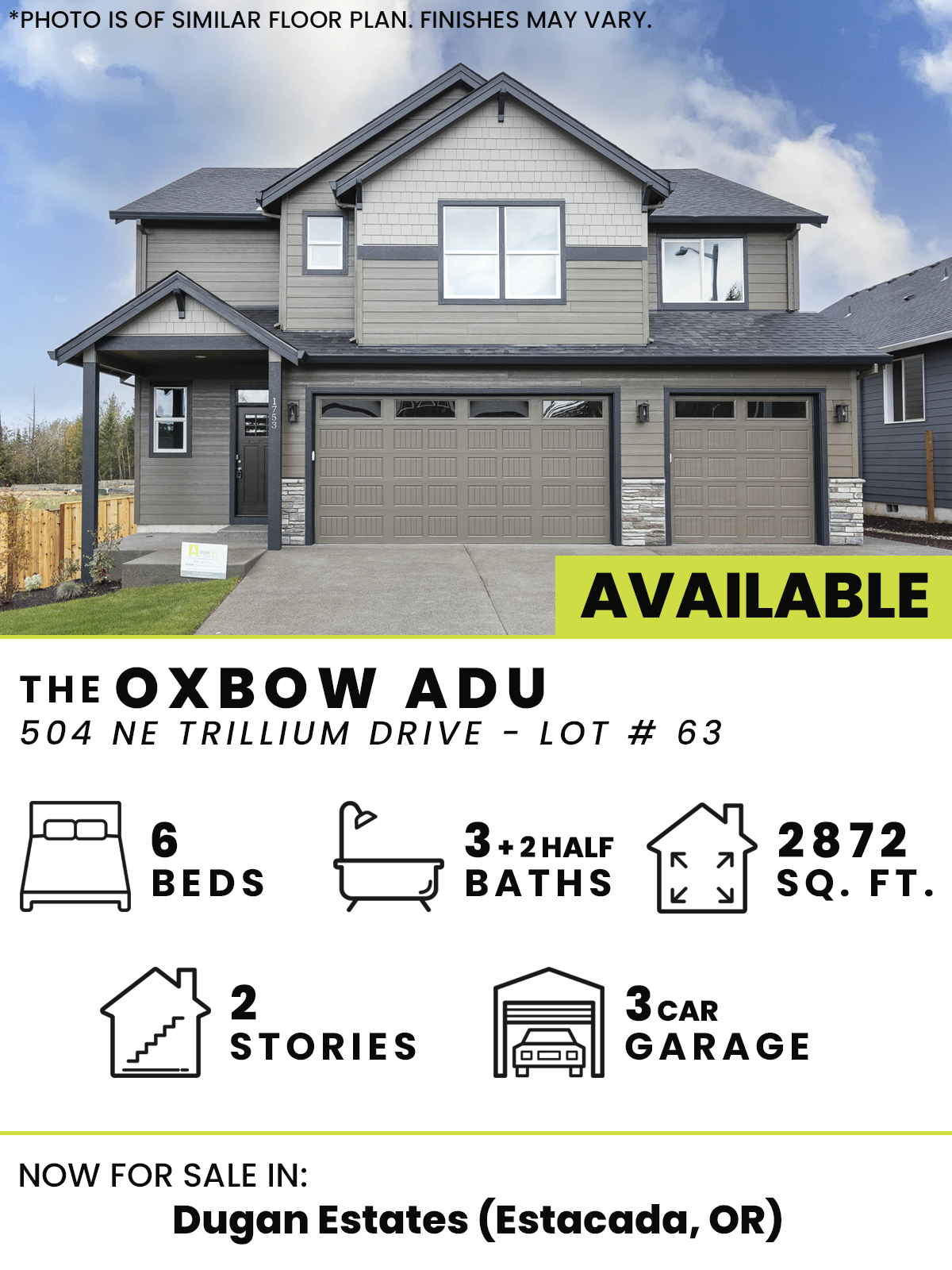  Dugan Estates  6  3, 2 Half  2  3  2872 