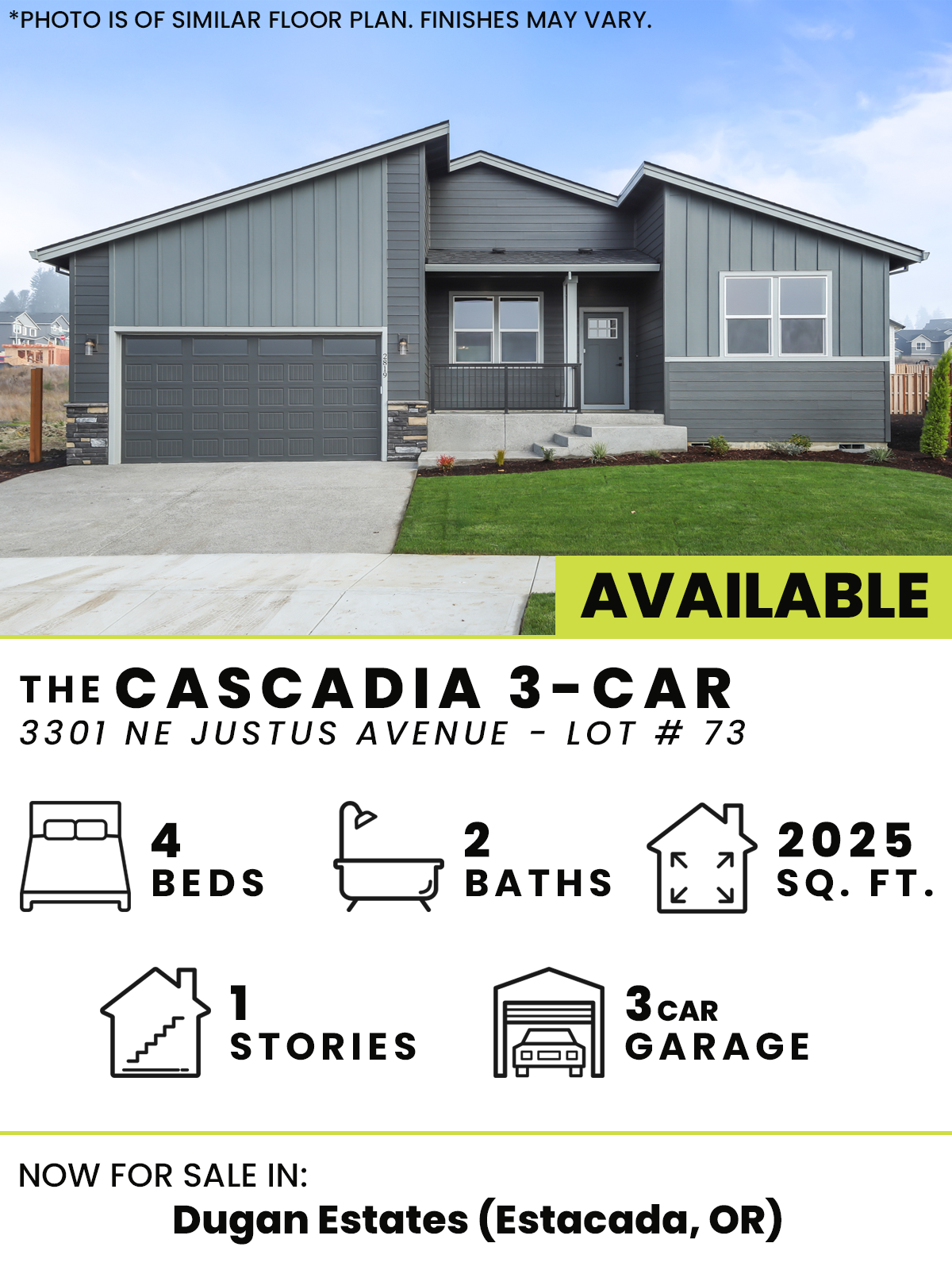  Dugan Estates  4  2  1  3  2025 