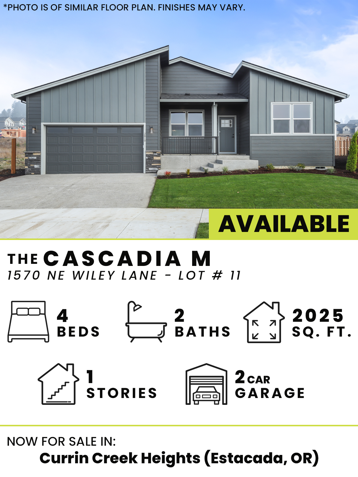  Currin Creek Heights  4  2  1  2  2025 