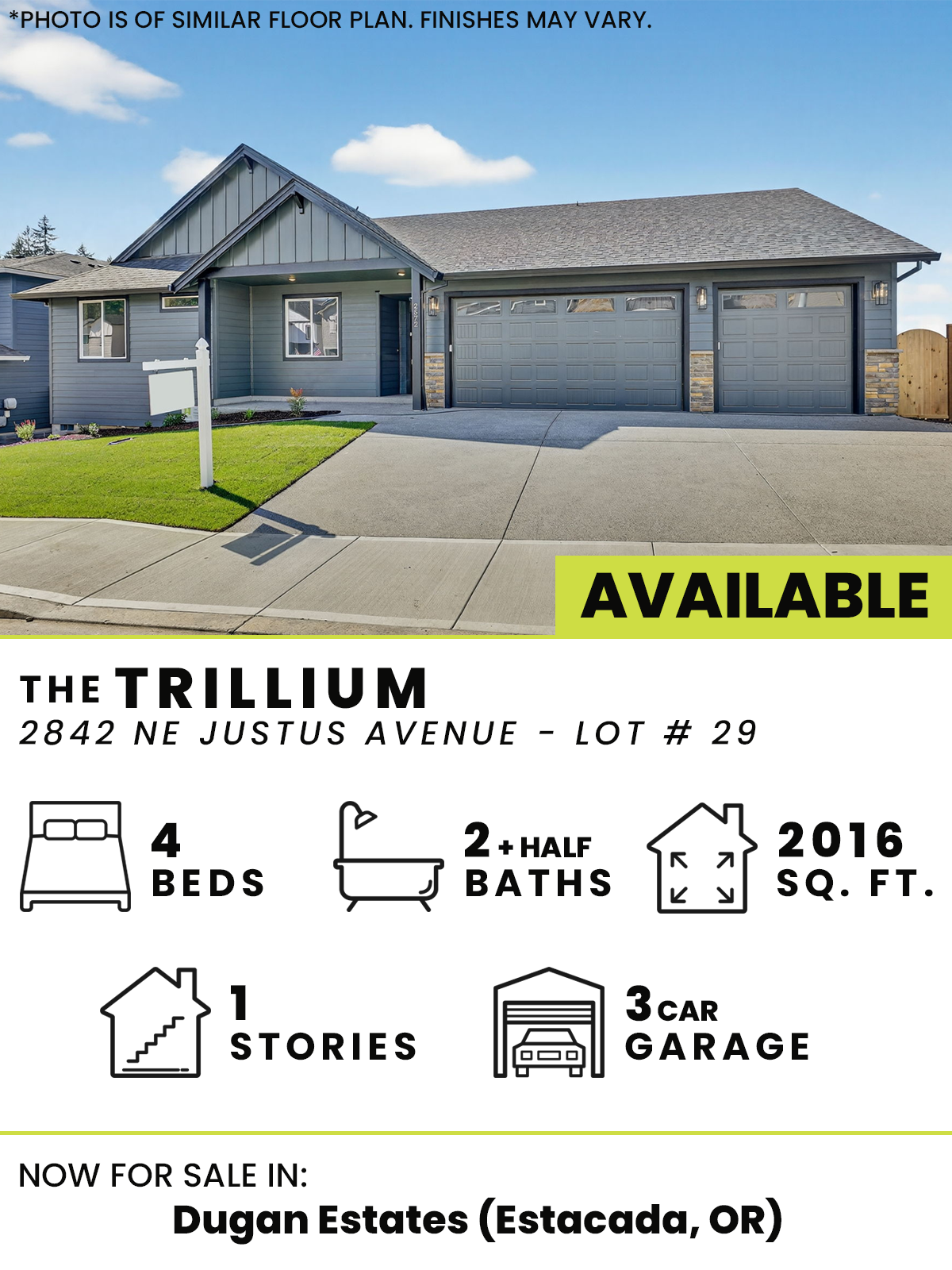  Dugan Estates  3  2  1  3  1786 
