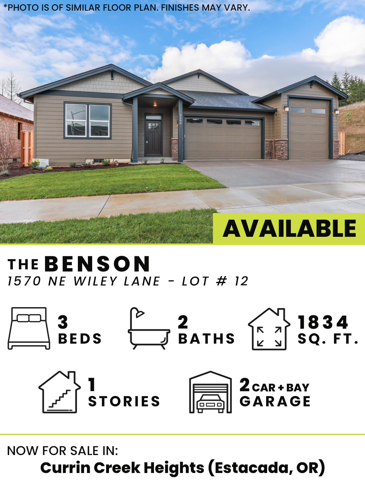  Currin Creek Heights  3  2  1  2,Bay  1834 