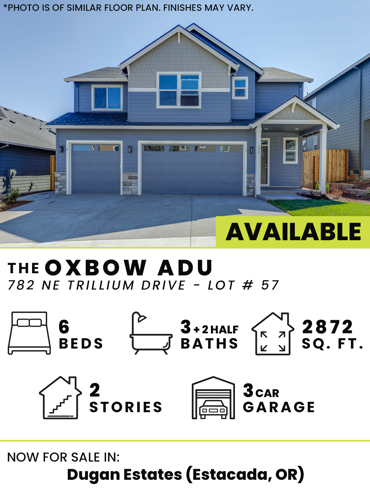  Dugan Estates  6  3, 2 Half  2  3  2872 