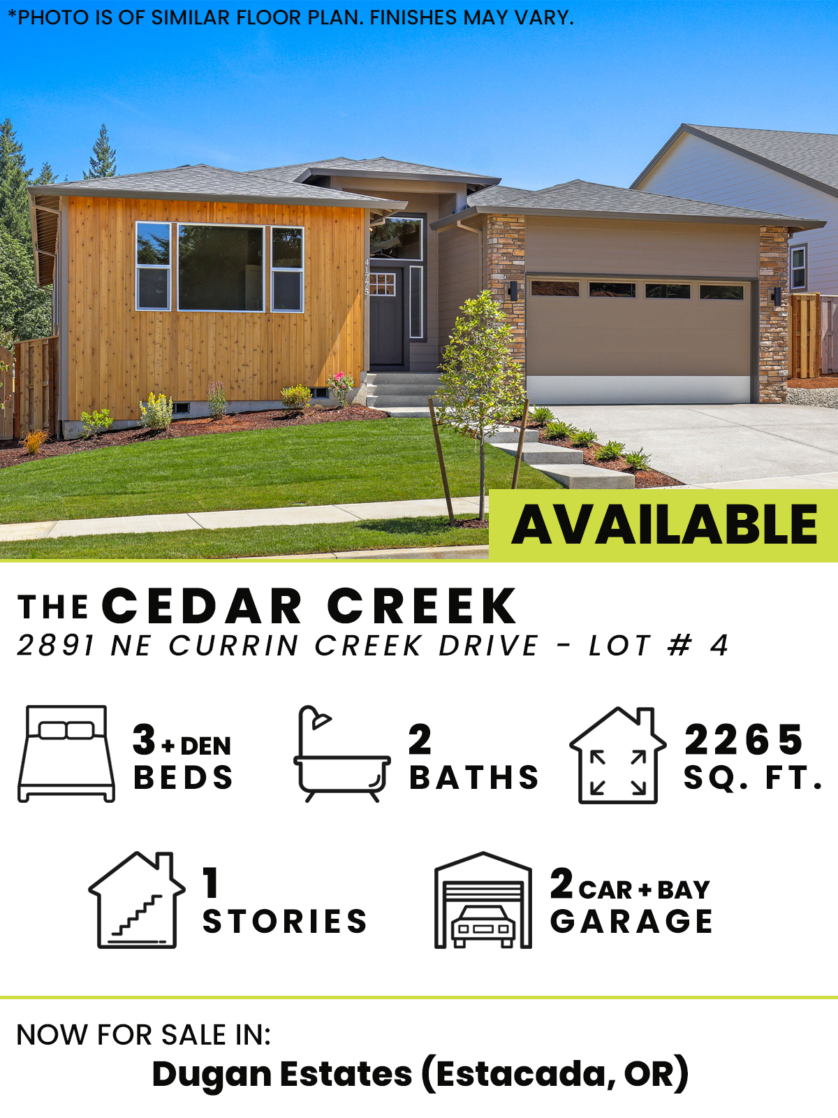  Dugan Estates  3,Den  2  1  2,Bay  2265 